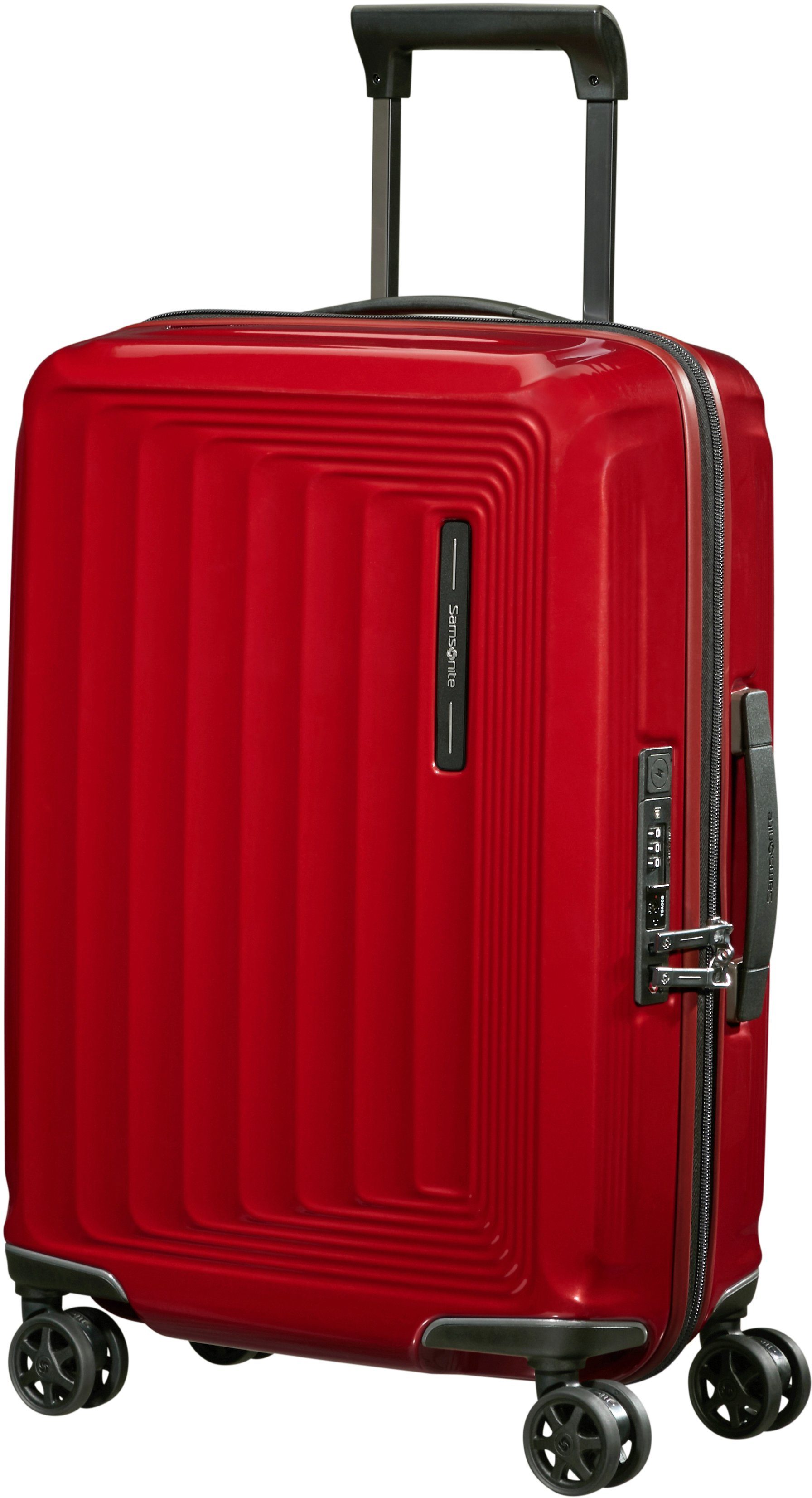 Samsonite Hardshell-trolley NUON verschillende maten en kleuren Handbagage-koffer trolley reisbagage TSA-cijferslot USB-poort