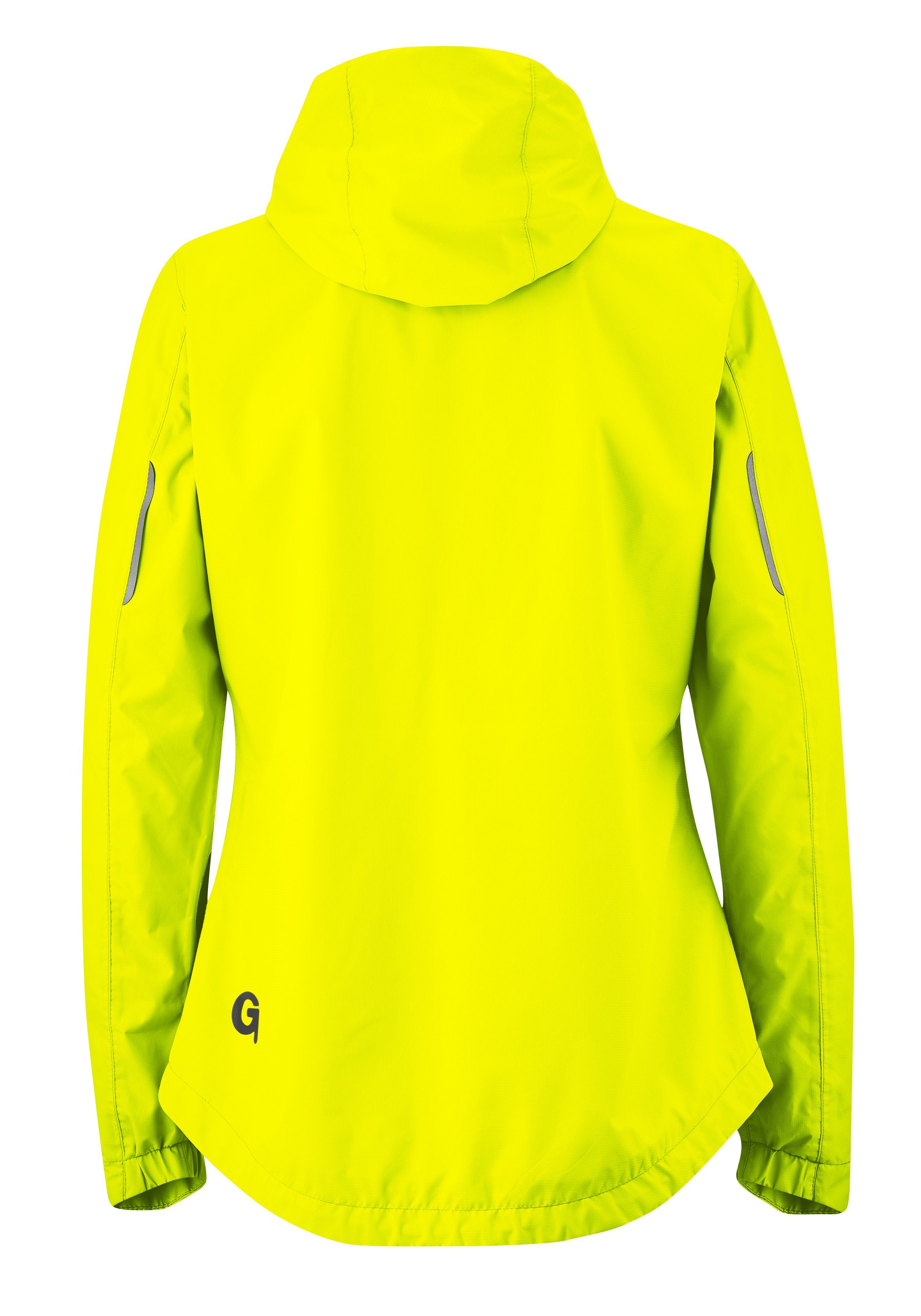 Gonso Fietsjack SURA LIGHT Dames regenjack wind- en waterdicht, fietsjack met capuchon