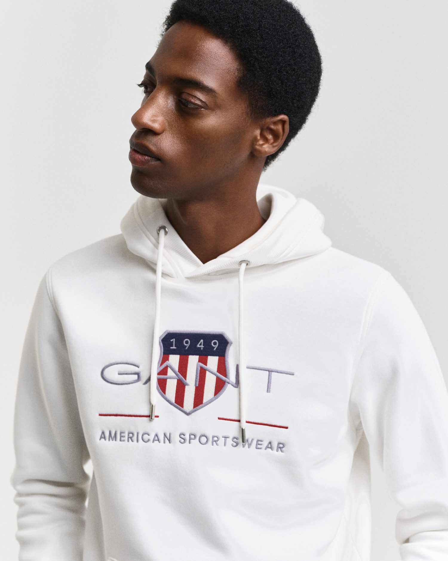 Gant Hoodie REG ARCHIVE SHIELD HOODIE met modieuze logo-borduursel op de borst