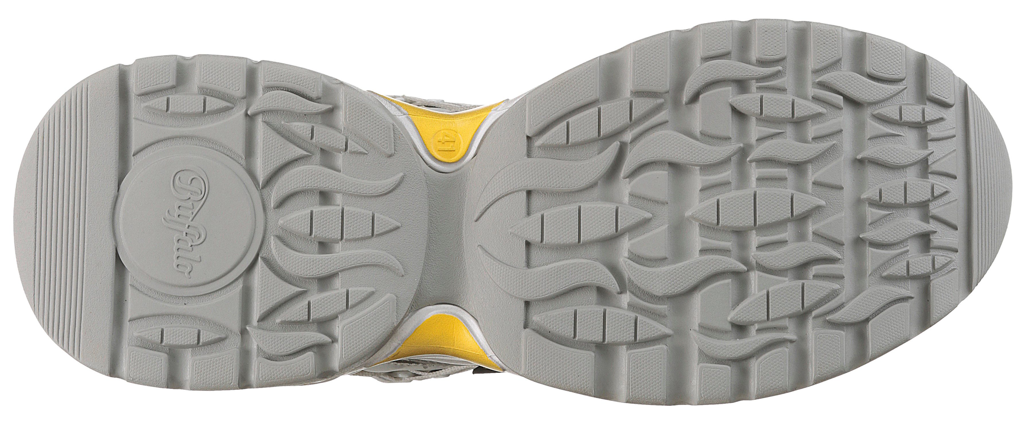 Buffalo Plateausneakers TRIPLET HOLLOW chunky sneaker, veterschoenen, vrijetijdsschoen met contrastdetails