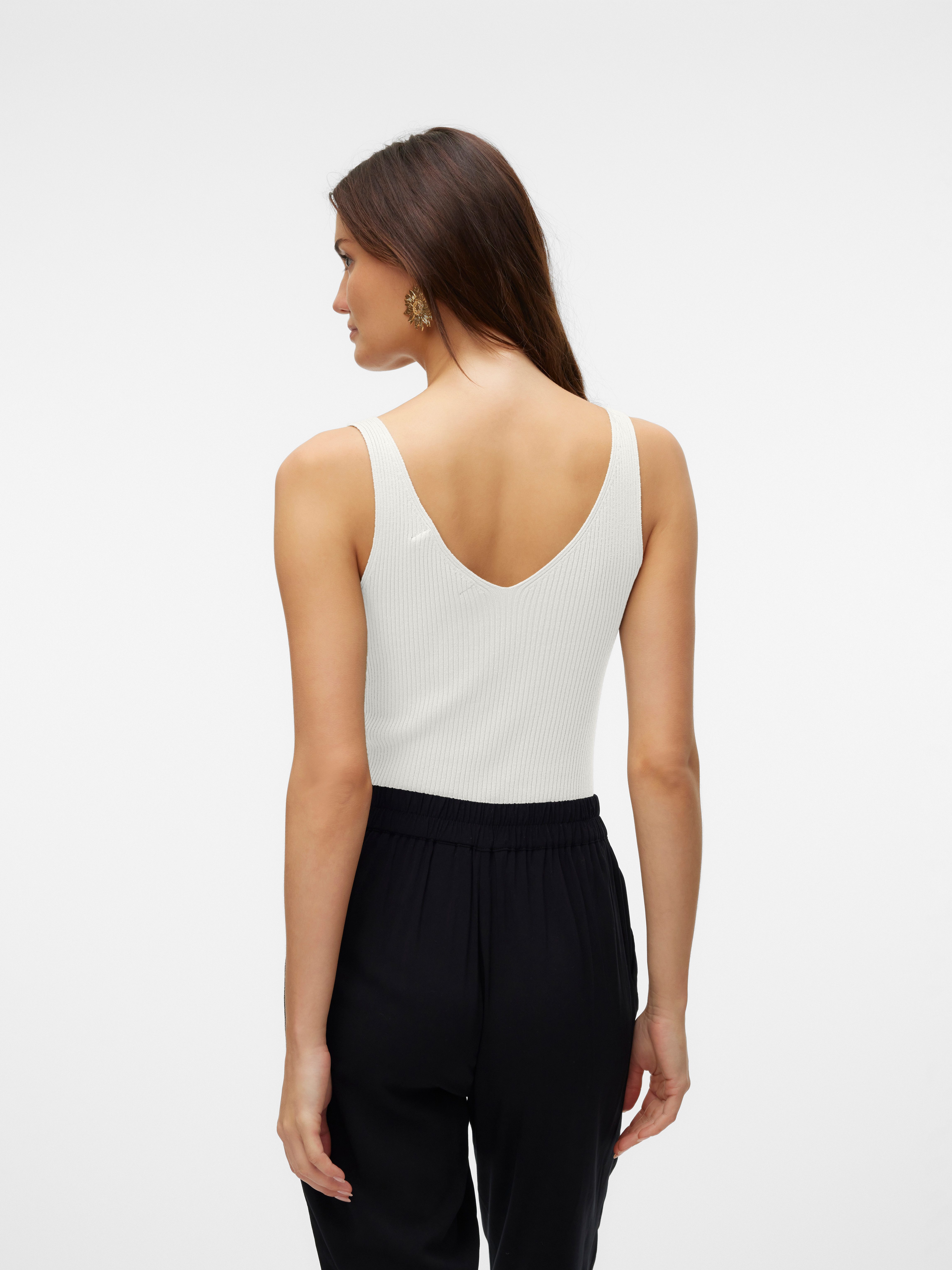 Vero Moda Gebreide top VMGLORY SL RIB TOP