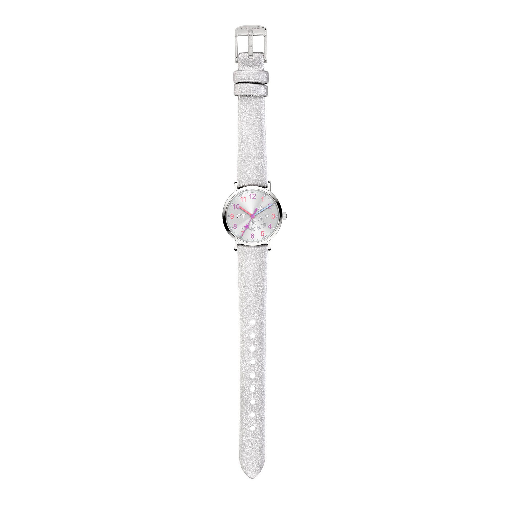 COOL TIME Kwartshorloge The Cool Sparkling Stars Horloge, kinderhorloge, meisje, analoog