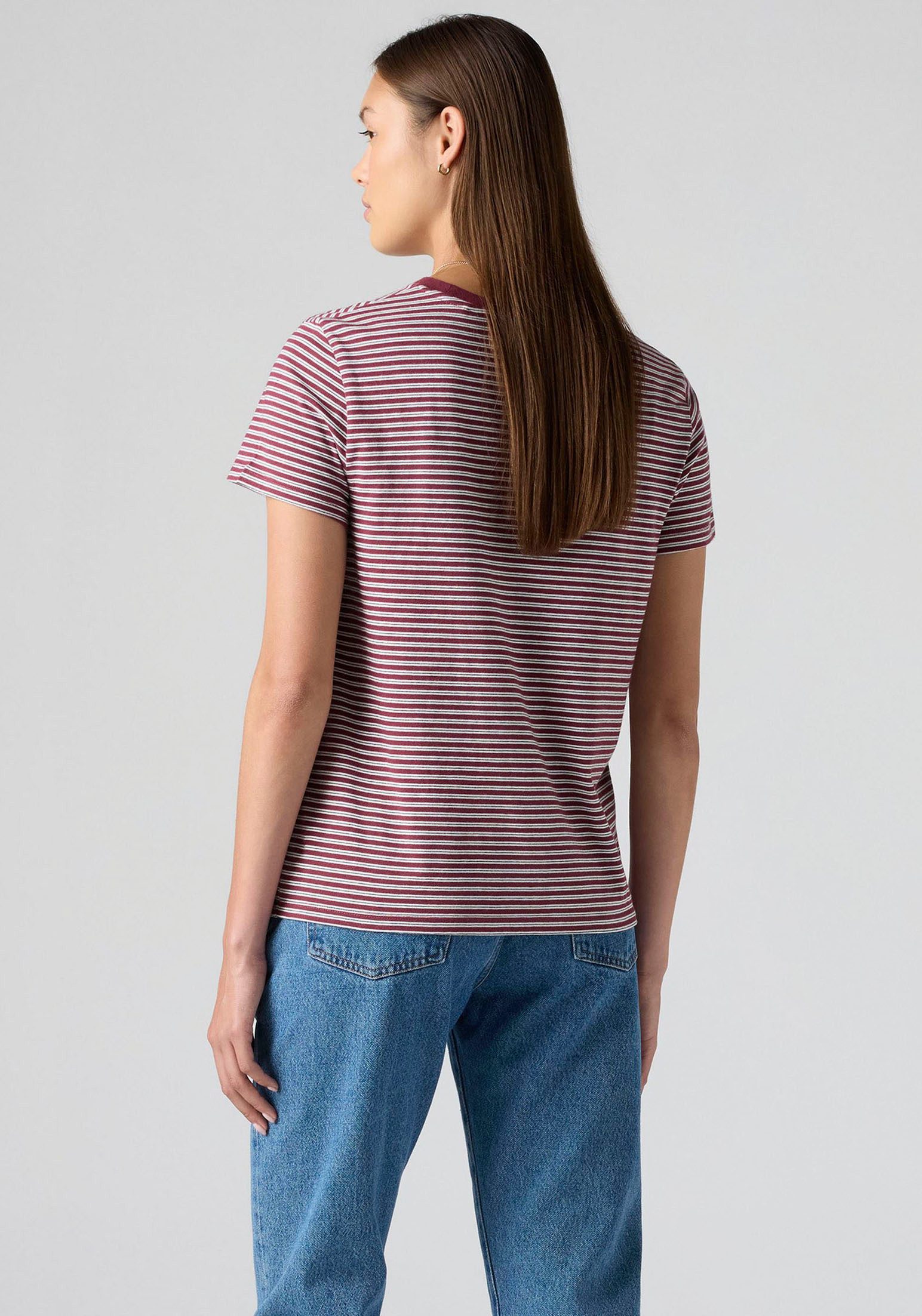 Levi's® T-shirt The Perfect Tee met klein logoborduursel