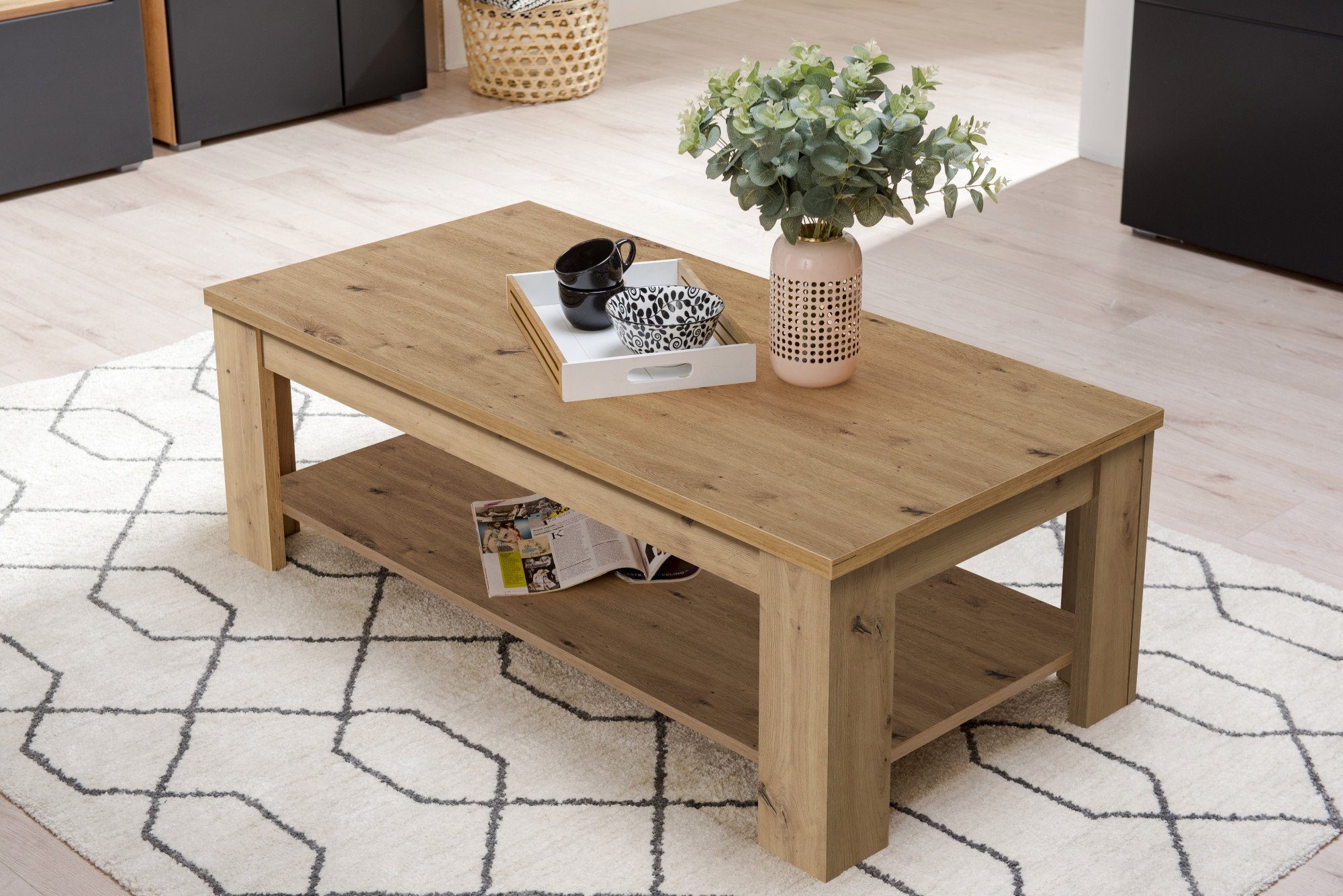 Home affaire Salontafel Oscar CT met plank