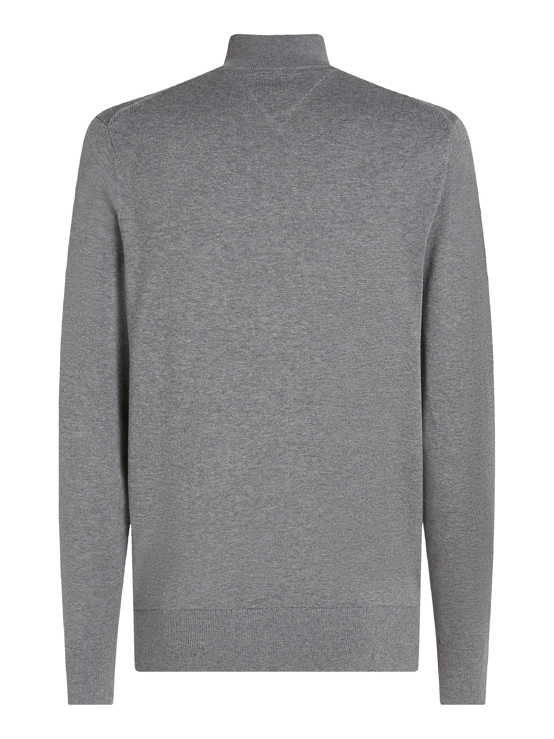 Tommy Hilfiger Schipperstrui ESSENTIAL COTTON ZIP MOCK