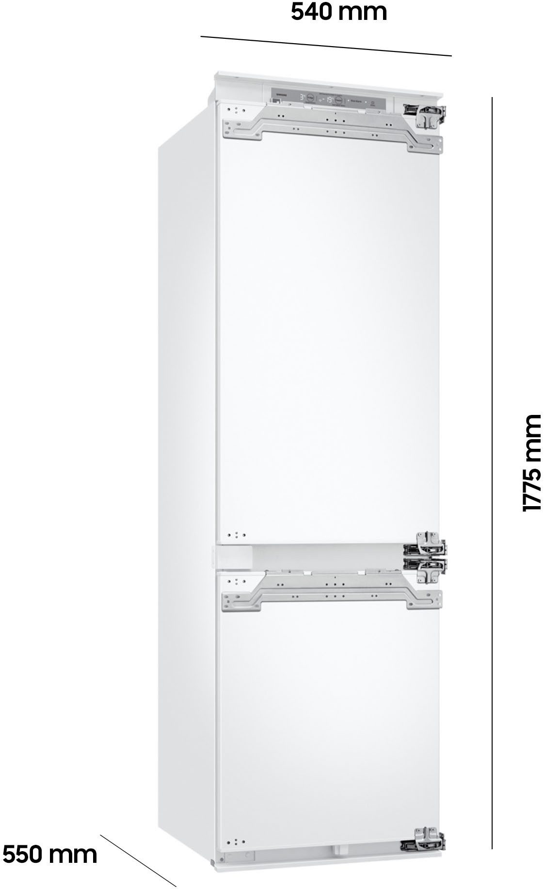 Samsung Inbouw koel-vriescombinatie BRB80F26BDFO, 177,5 cm x 54 cm
