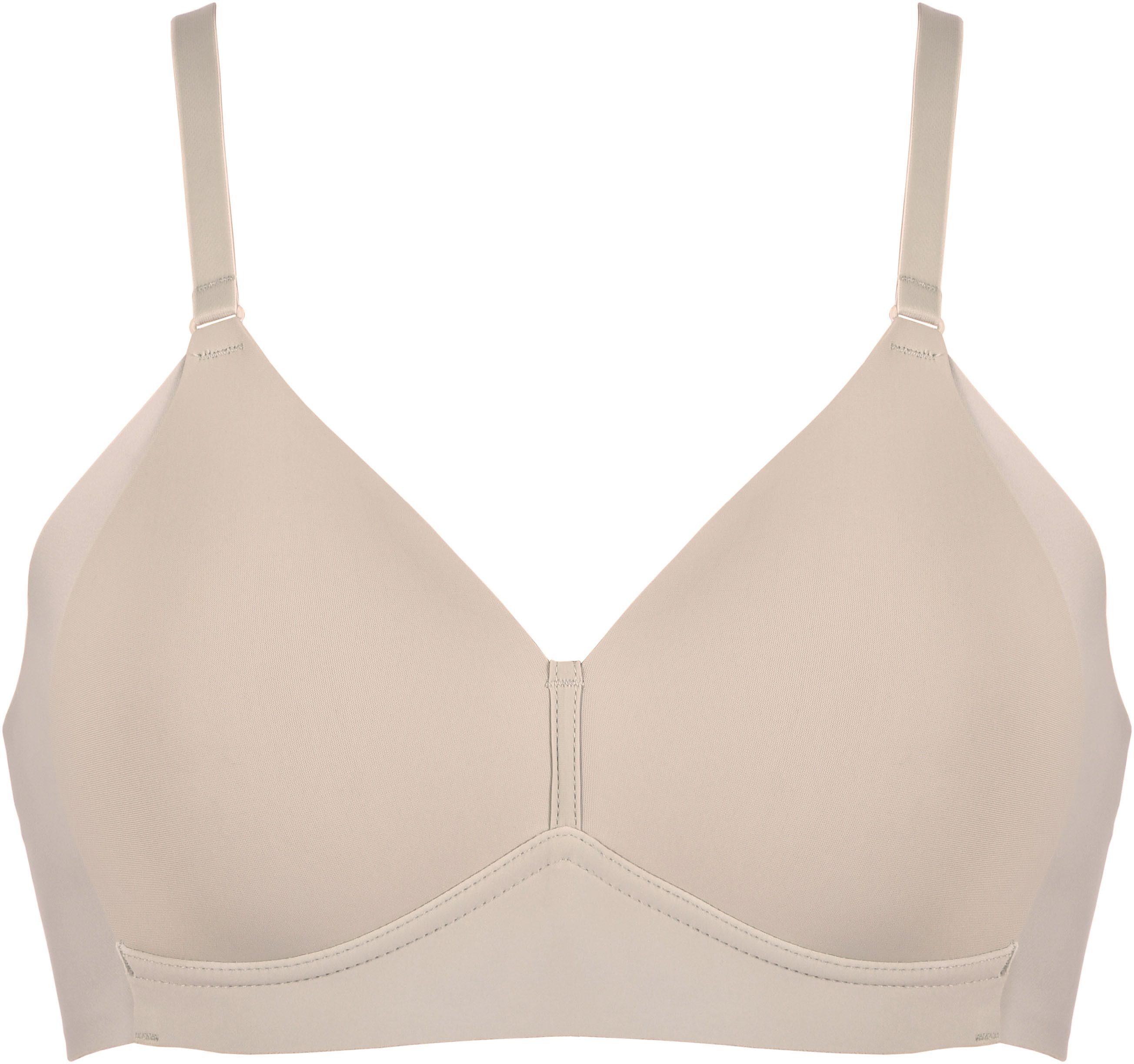 Naturana Soft-bh Side smoother Vlakke naadloze afwerkingen, brede onderband, zonder beugels