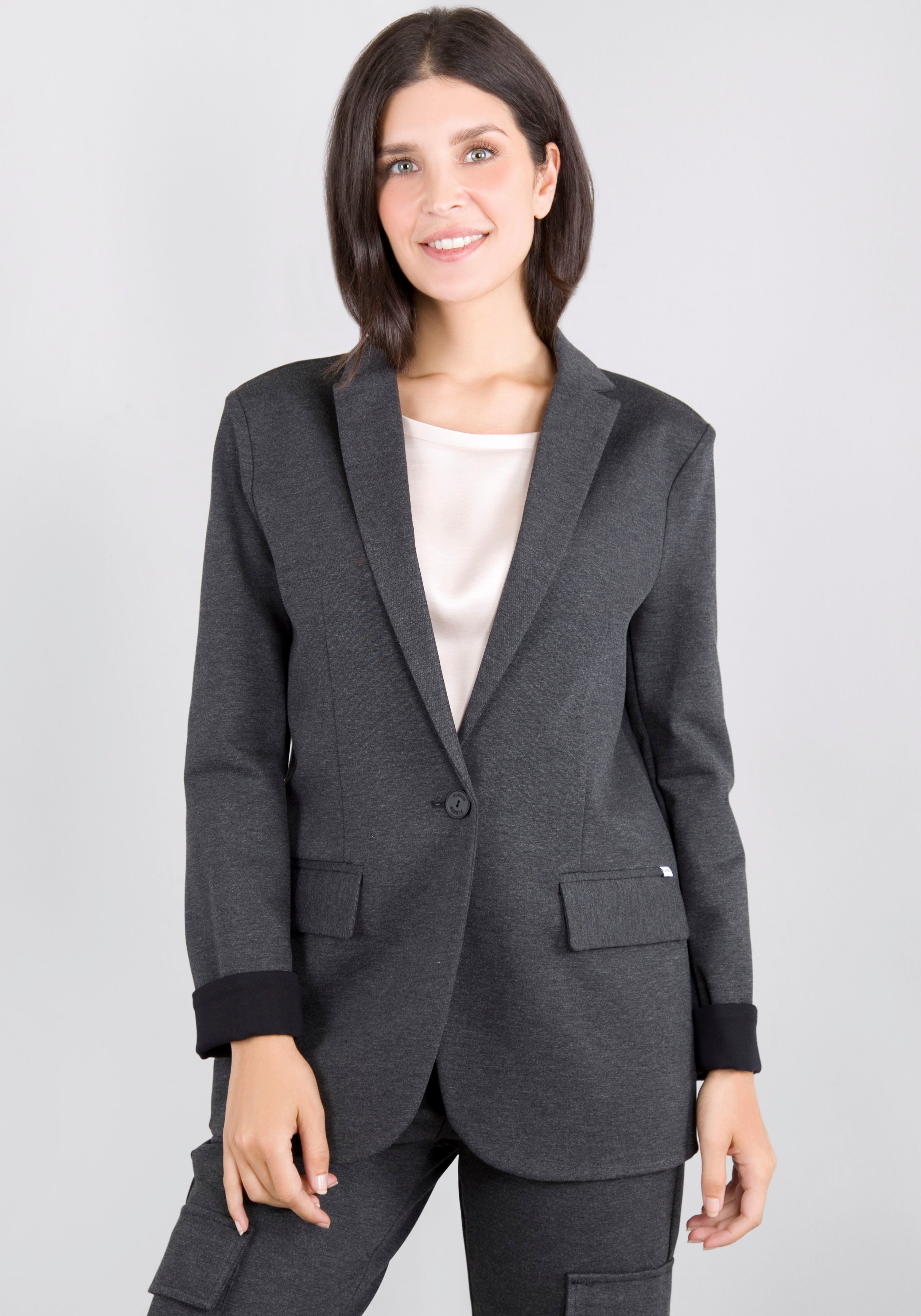 Please Jeans Lange blazer