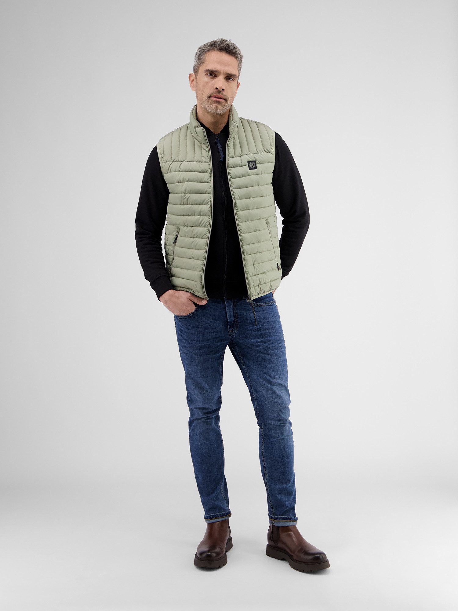 Lerros Bodywarmer LERROS lichte heren gewatteerde vest
