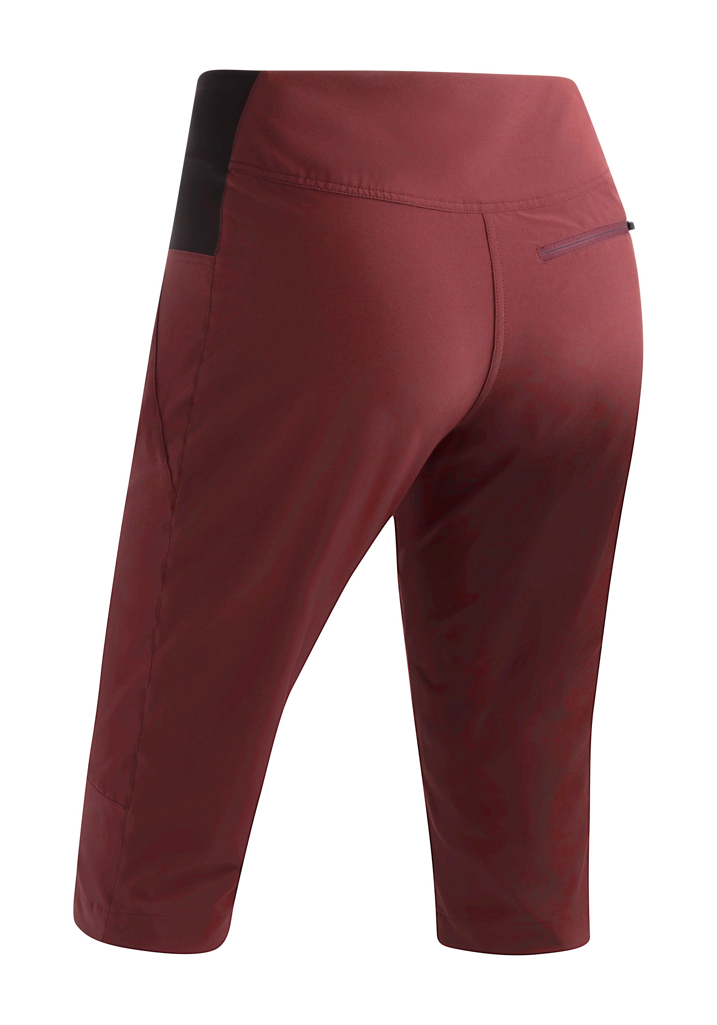 Maier Sports Capribroek Latit Capri Vario Dames capri, korte wandelbroek, outdoorbroek met 4 zakken, regular fit