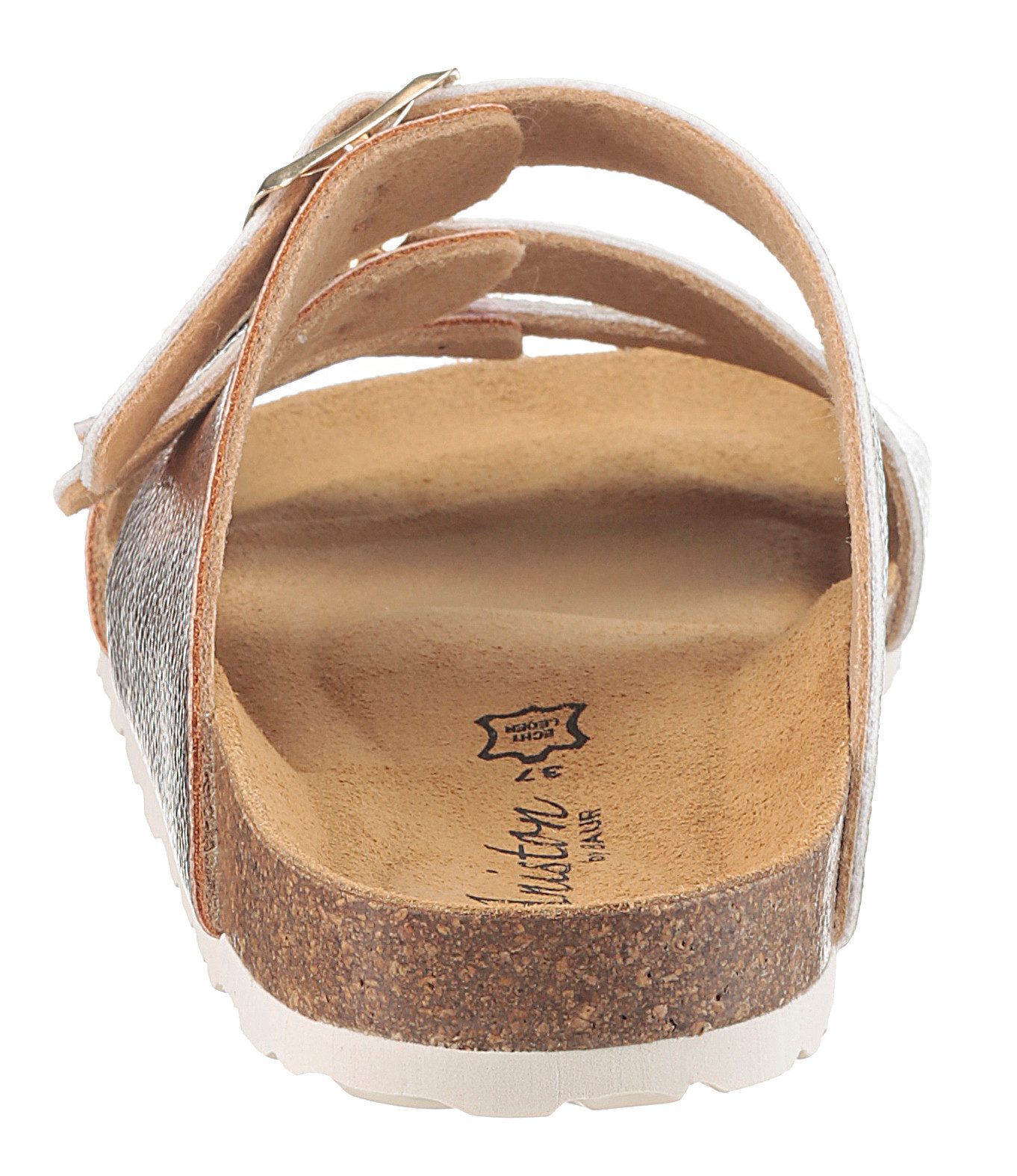 Aniston SHOES Slippers , zomerschoen, strandschoen, vakantieschoen, metallic - nieuwe collectie
