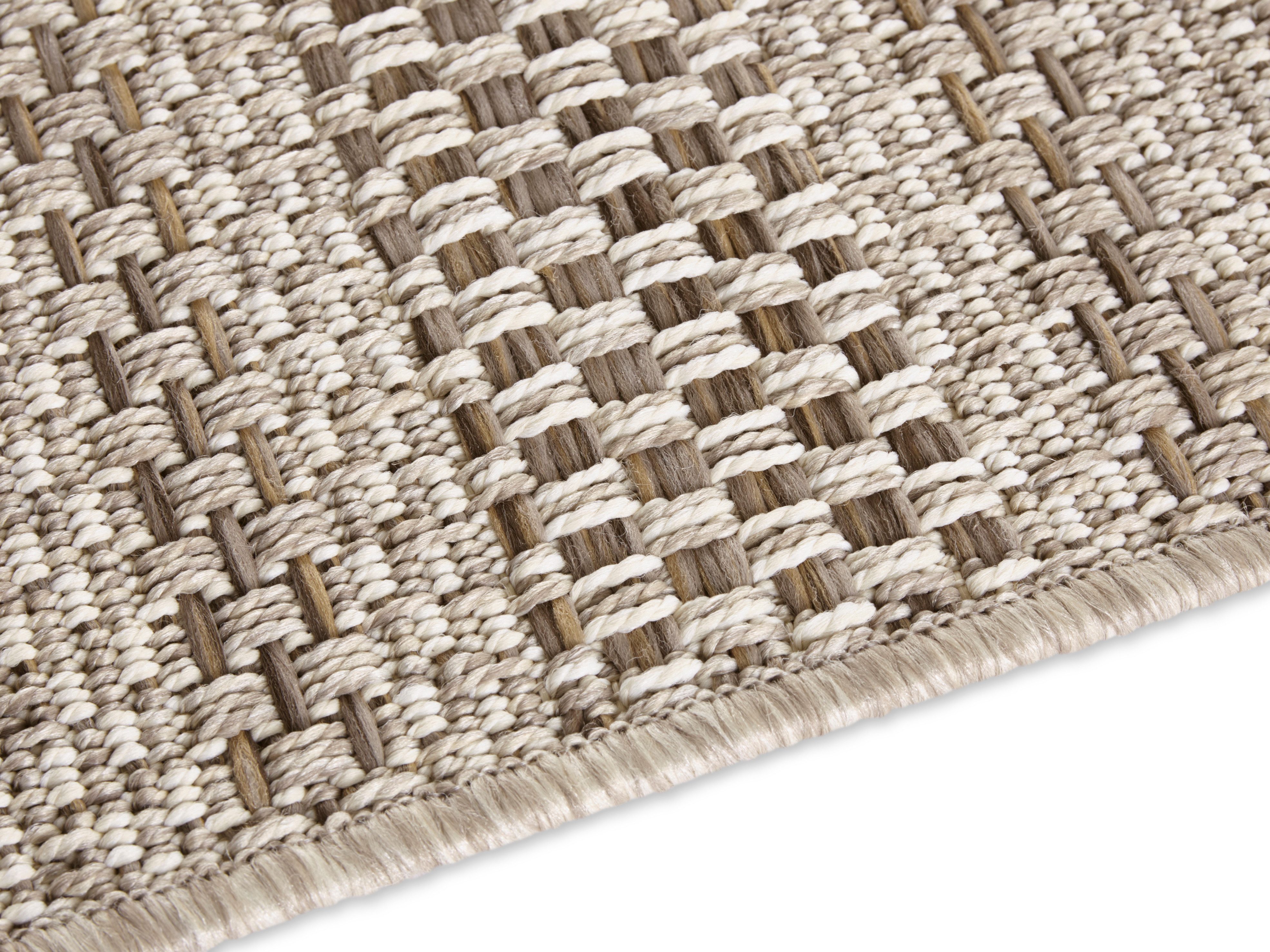 ELLE DECORATION Vloerkleed Arras In- & outdoor, weerbestendig, balkon, tuin, woonkamer, sisal look