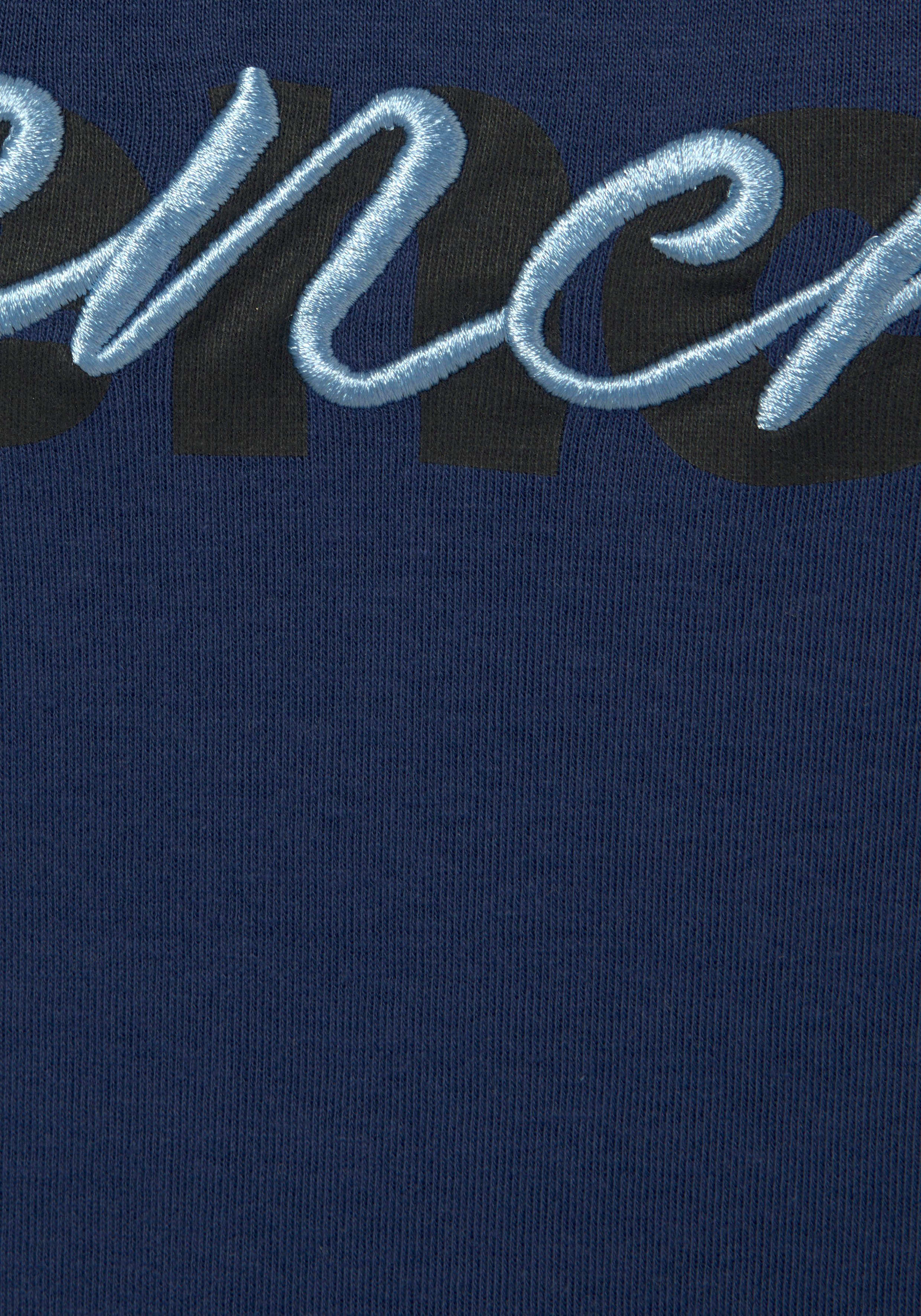 Bench. Loungewear Sweatshirt met logoprint en borduurwerk, loungepak