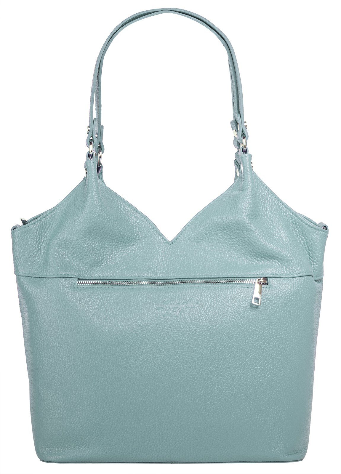 Samantha Look Shopper echt leer, made in italy