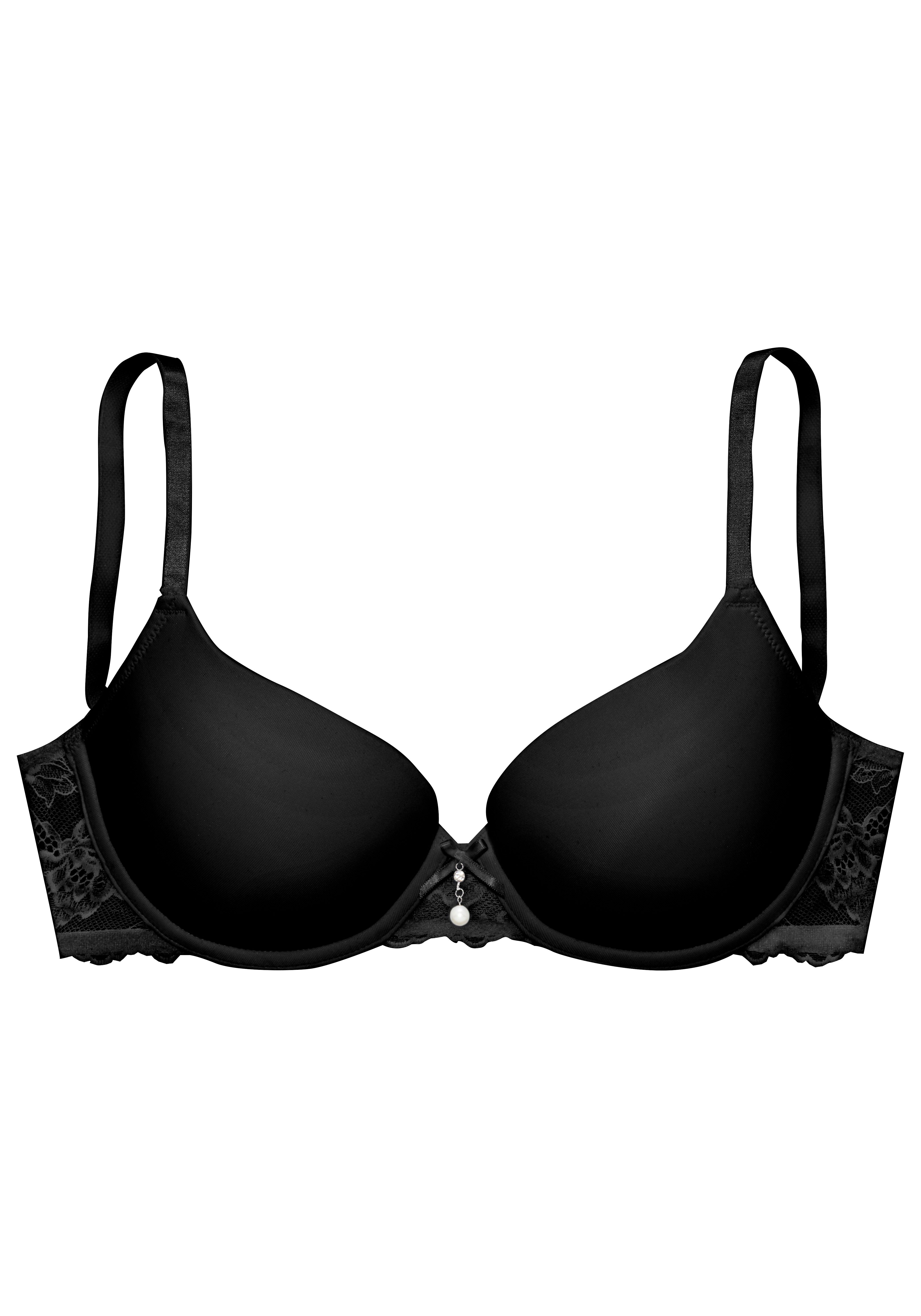 Lascana Bh met steuncups met beugel en mooie kanten rug, sexy lingerie