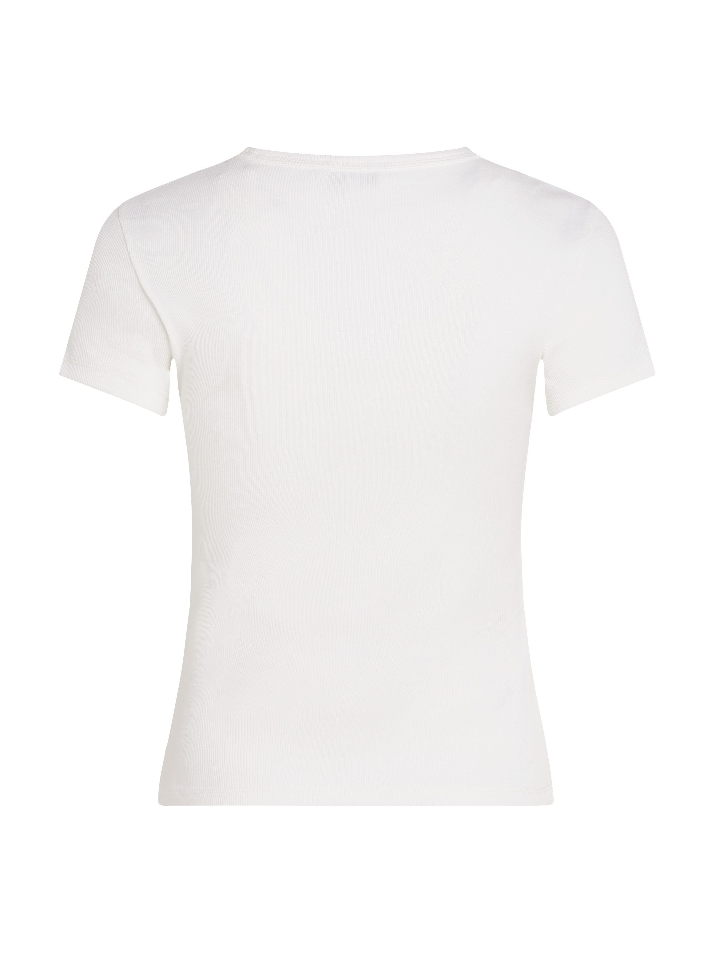 TOMMY JEANS Shirt met korte mouwen TJW 2PACK SLIM ESSENTIAL RIB SS (Set van 2)