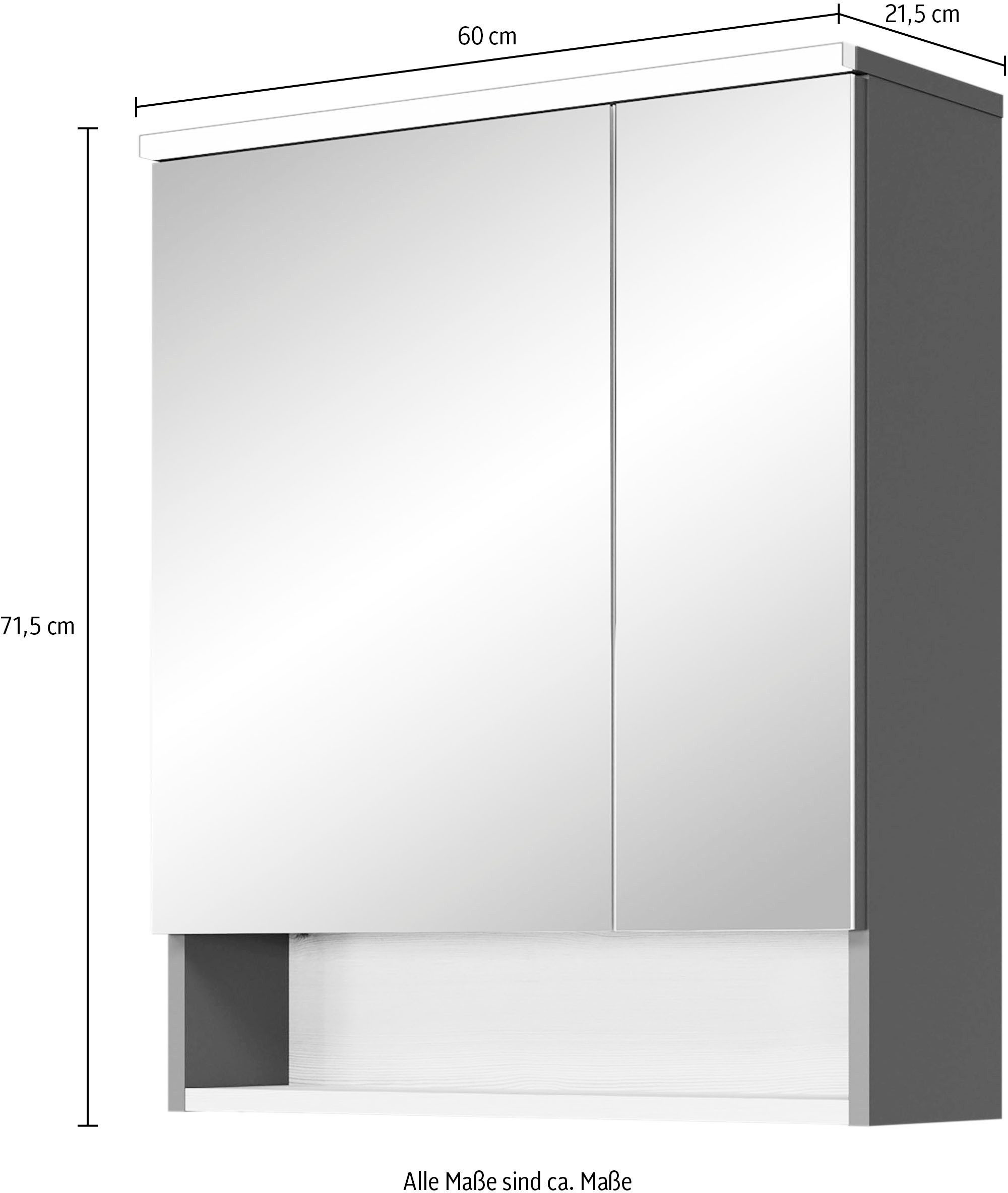 Saphir Spiegelkast Quickset 394