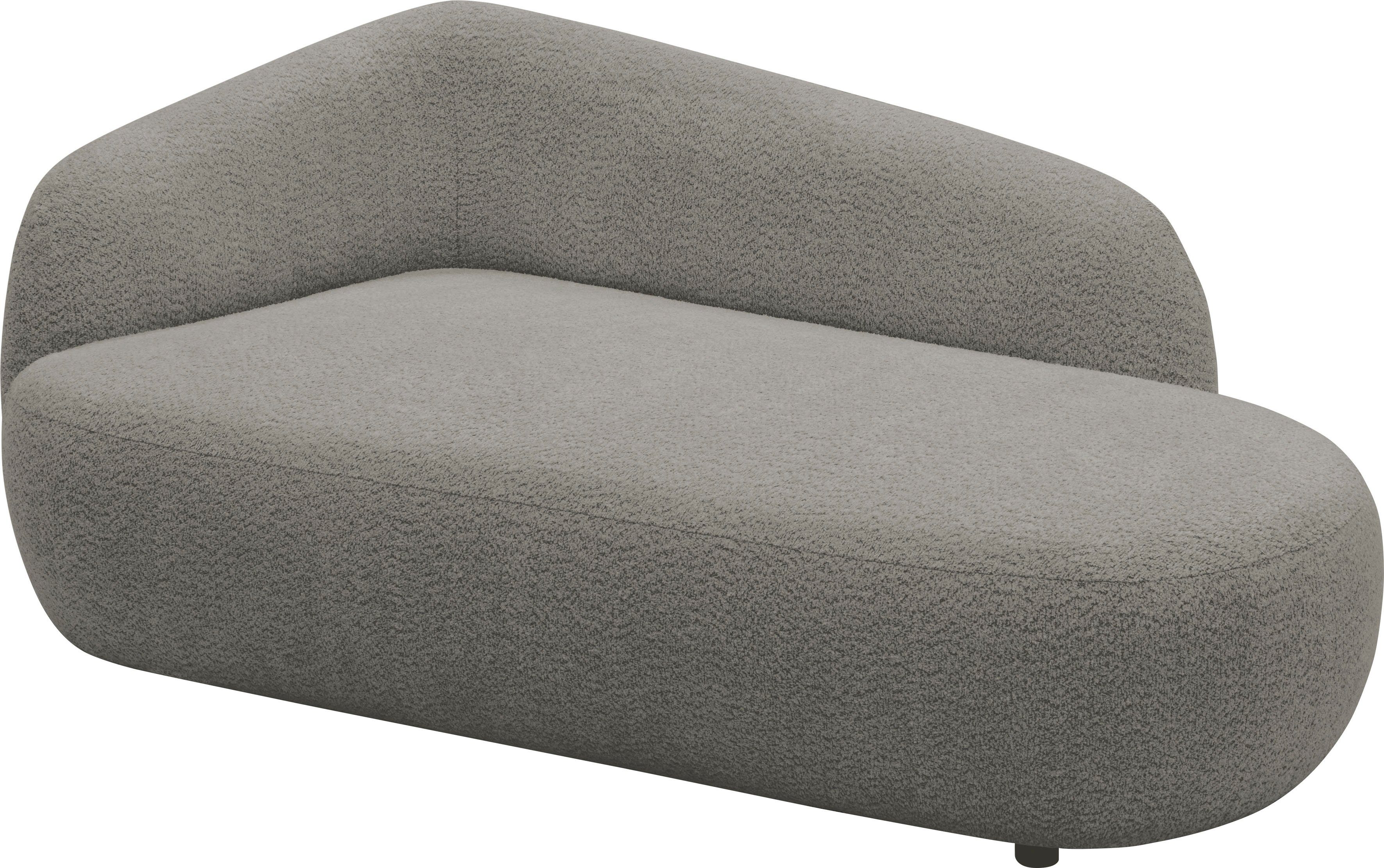 andas Récamier Björnar incl. reversible-sierkussen: bloemmotief, resp. uni, Binnenvering, armleuning links of rechts naar keuze, B/D/H: 183x105x75 cm