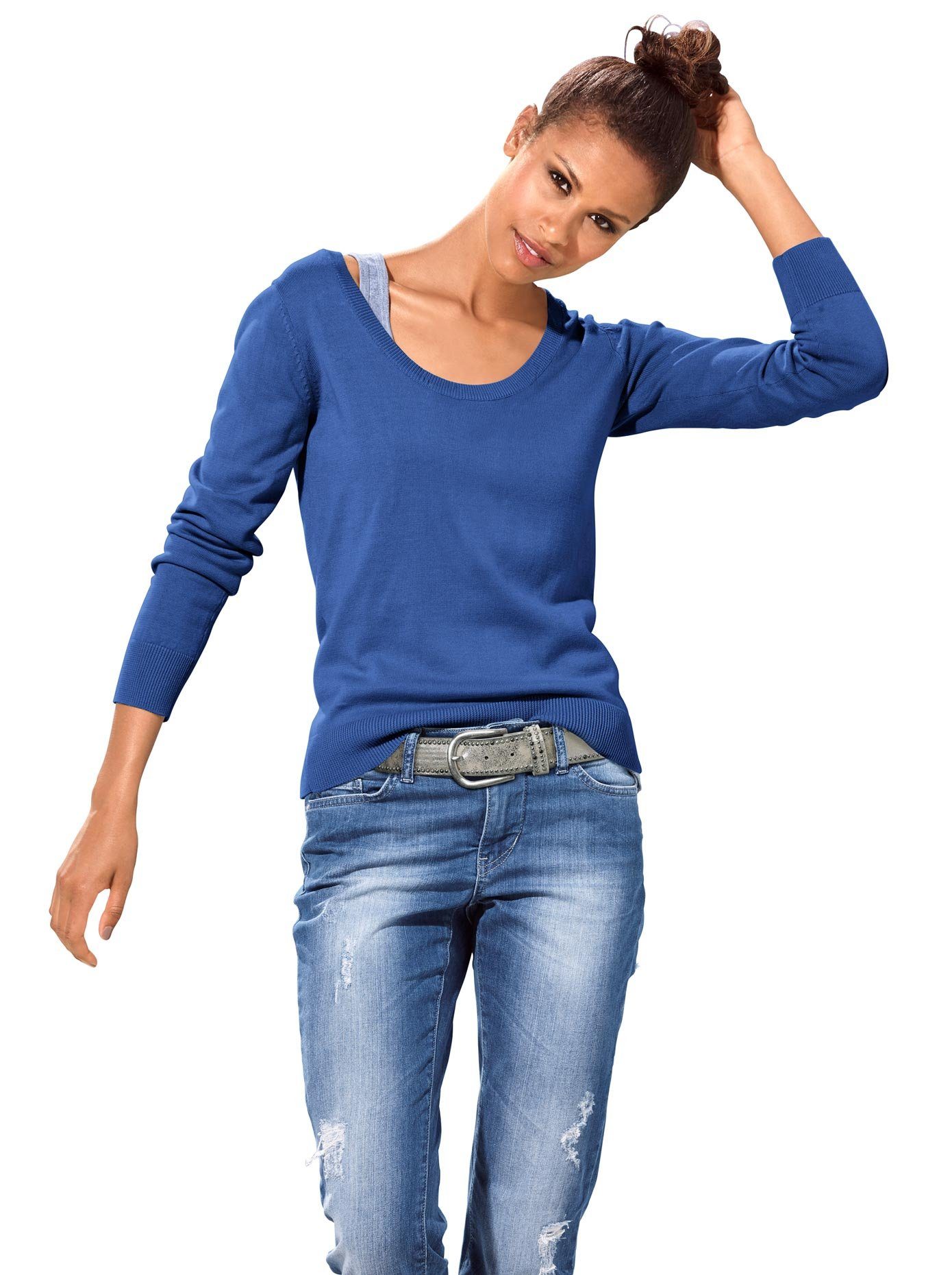 LINEA TESINI by Heine Trui met ronde hals