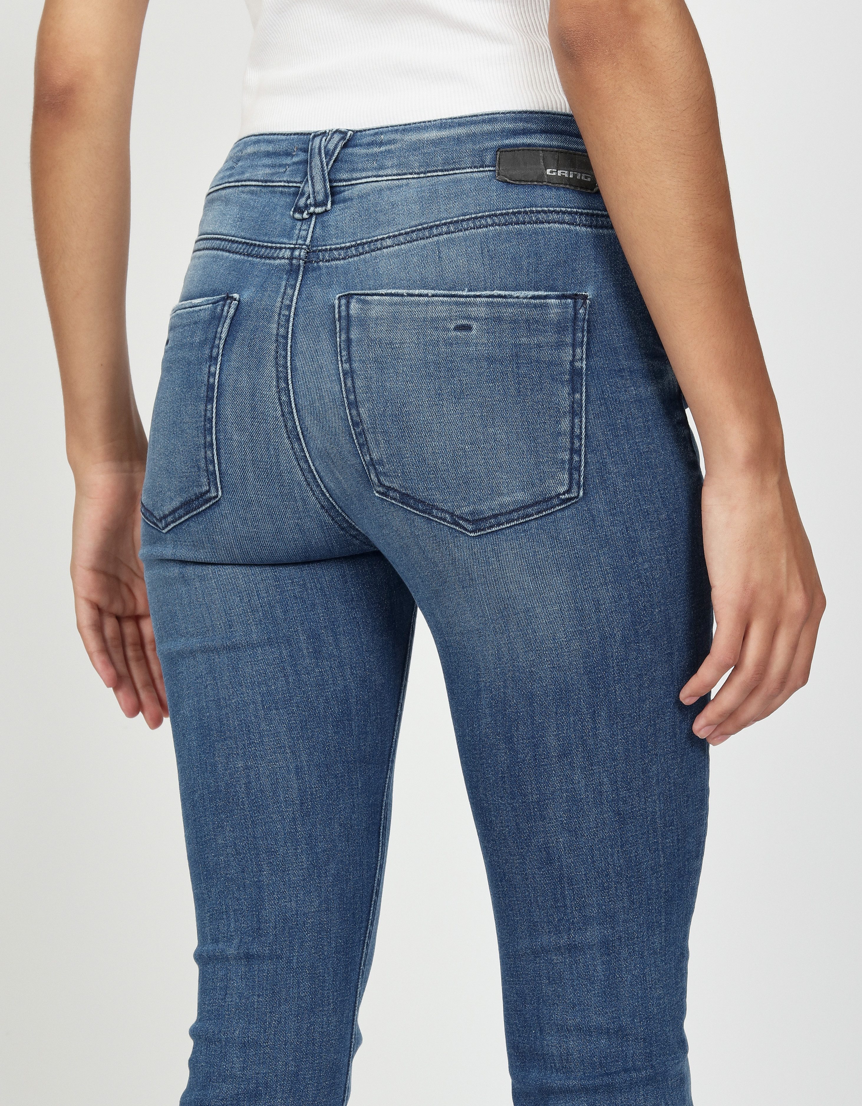 GANG Skinny fit jeans 94LAYLA comfortabele taillehoogte