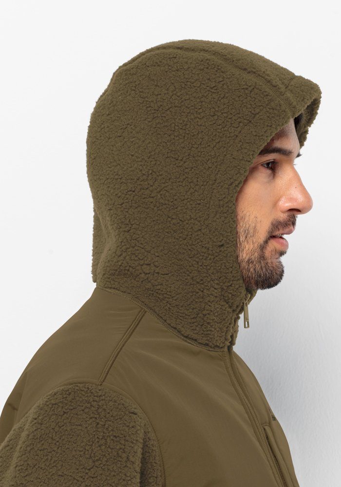 Jack Wolfskin Fleecejack FELSLICHT HOODED JKT M