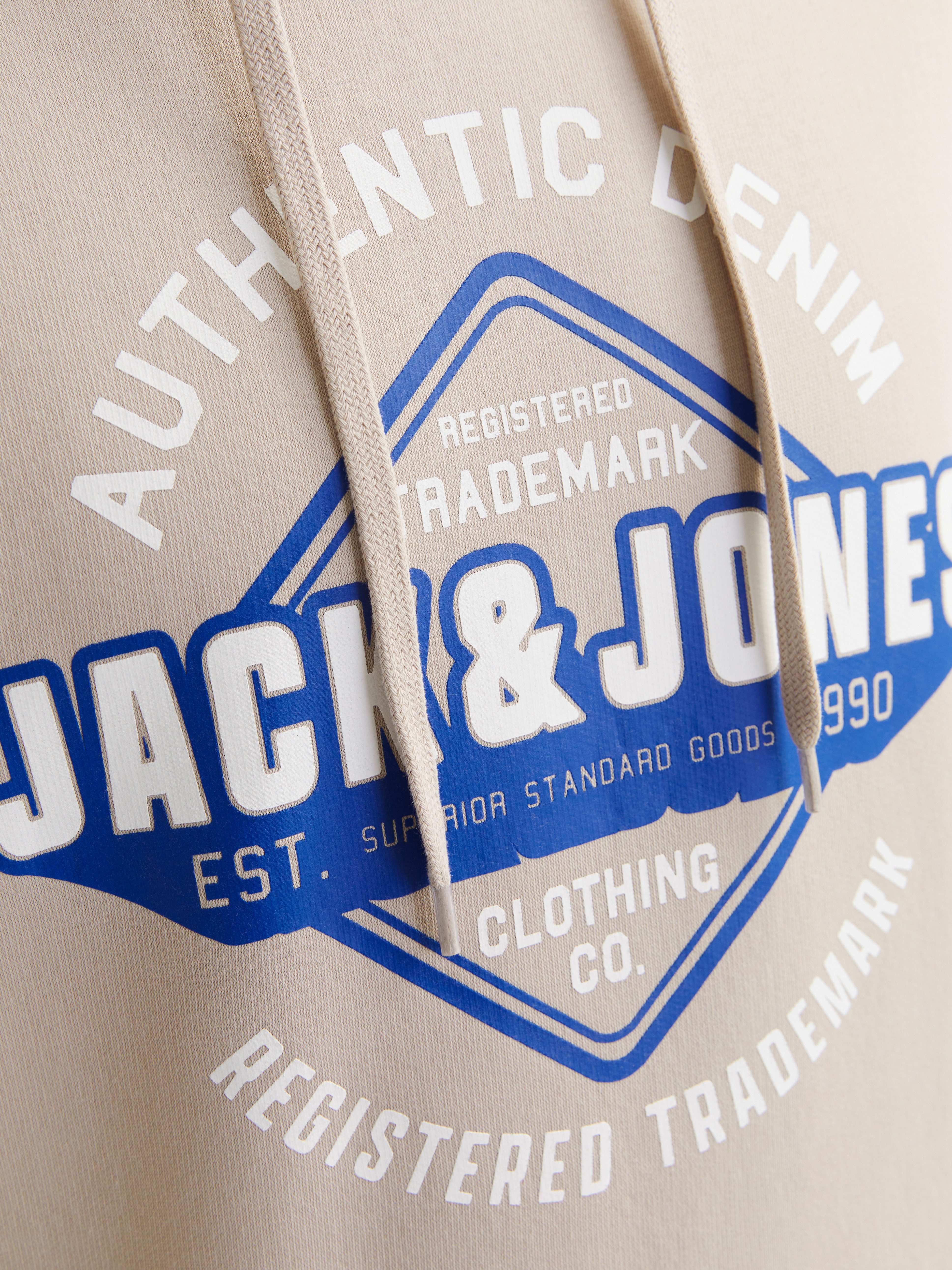 Jack & Jones Hoodie JJELOGO SWEAT HOOD 2 COL 24/25 NOOS