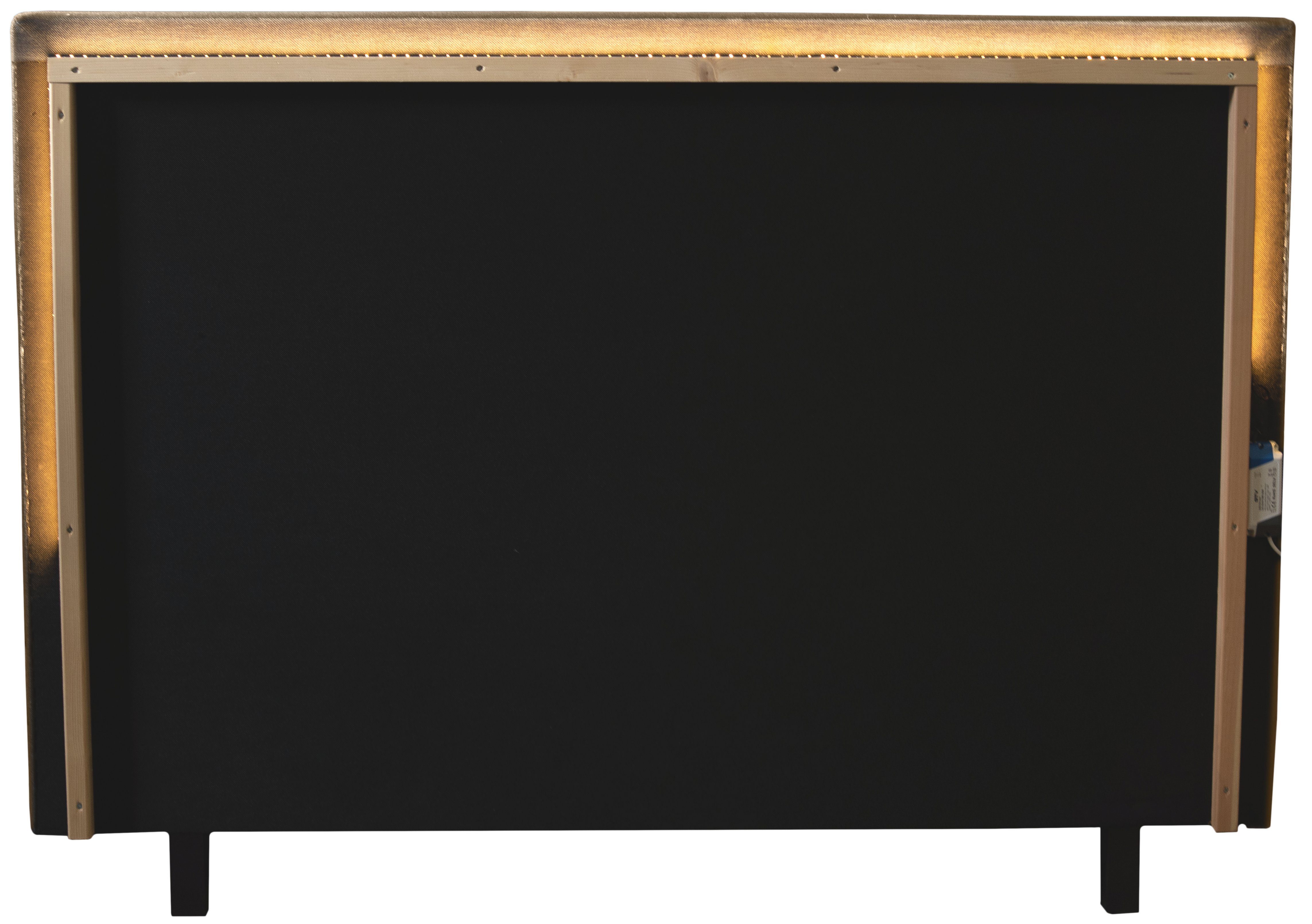 INOSIGN Boxspring Alenika met ledverlichting, met pocketveringsmatras