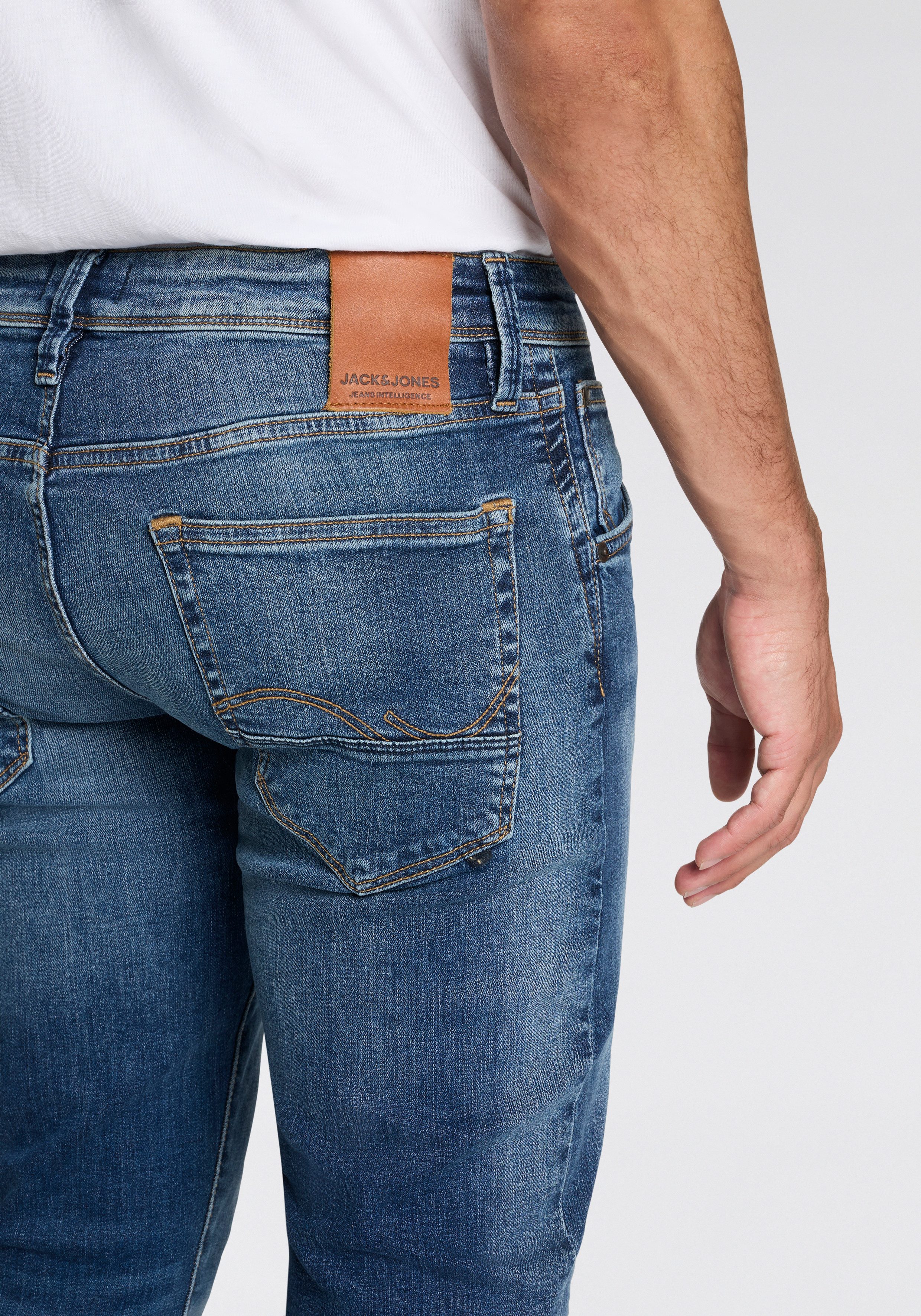 Jack & Jones Slim fit jeans JJIGLENN JJFOX JOS 047 50SPS