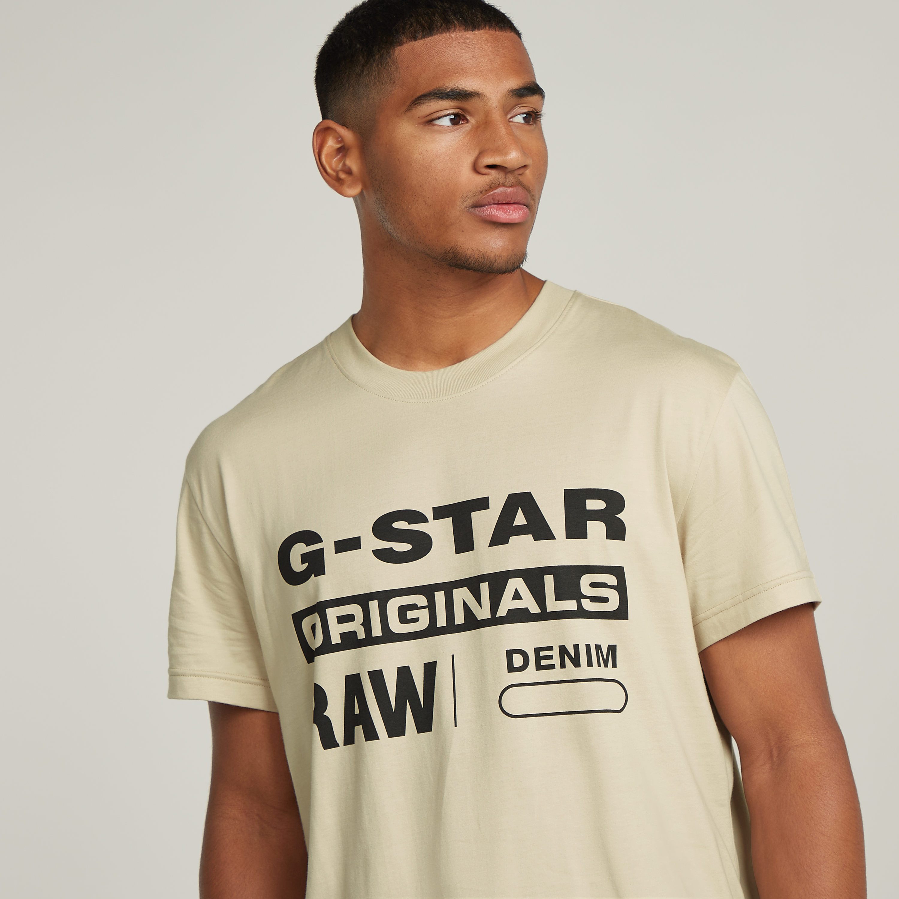 G-Star RAW T-shirt Originals met grote frontprint