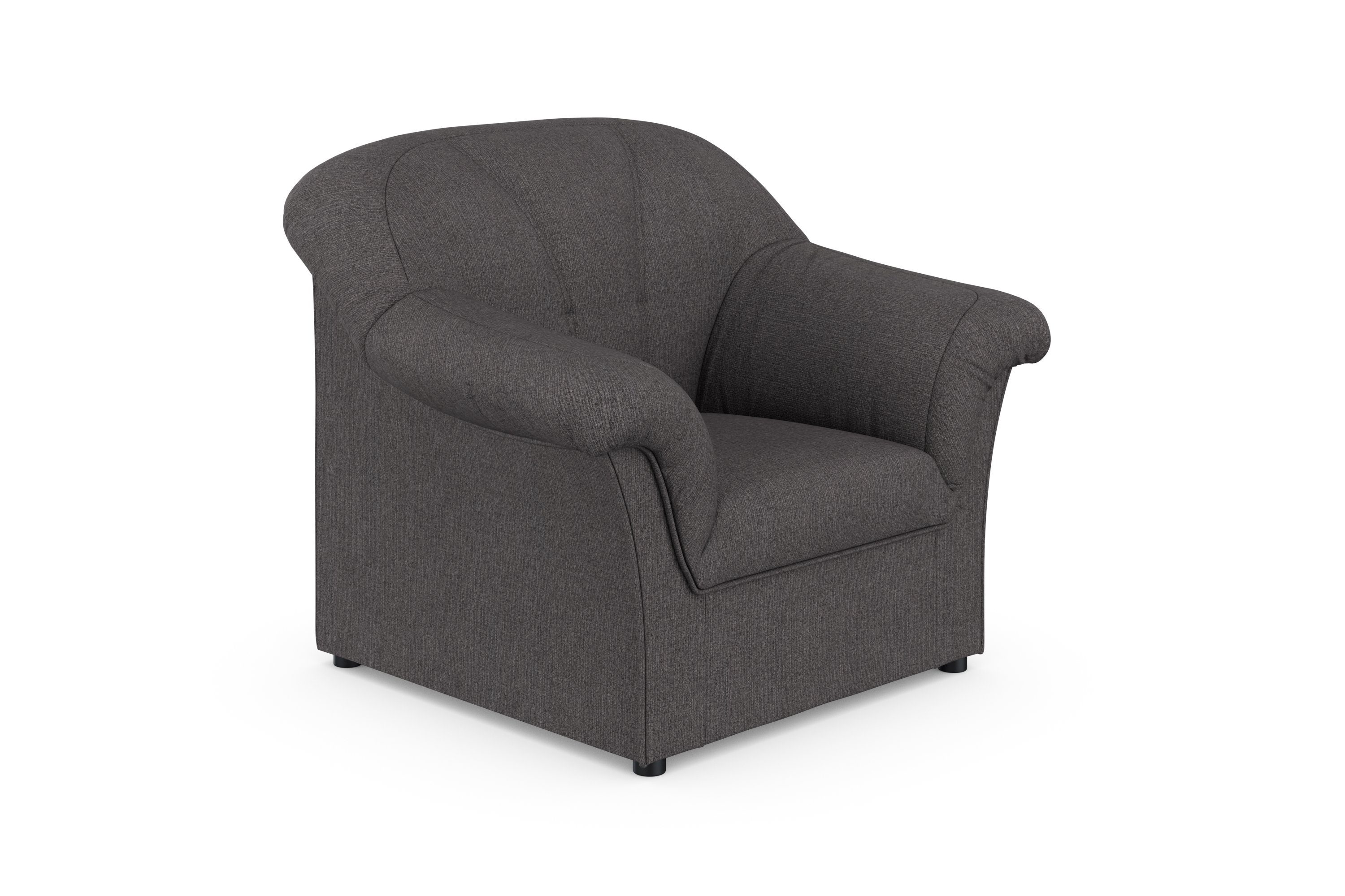 DOMO collection Fauteuil Pegnitz tijdloos, elegante armleuningen, comfortabel