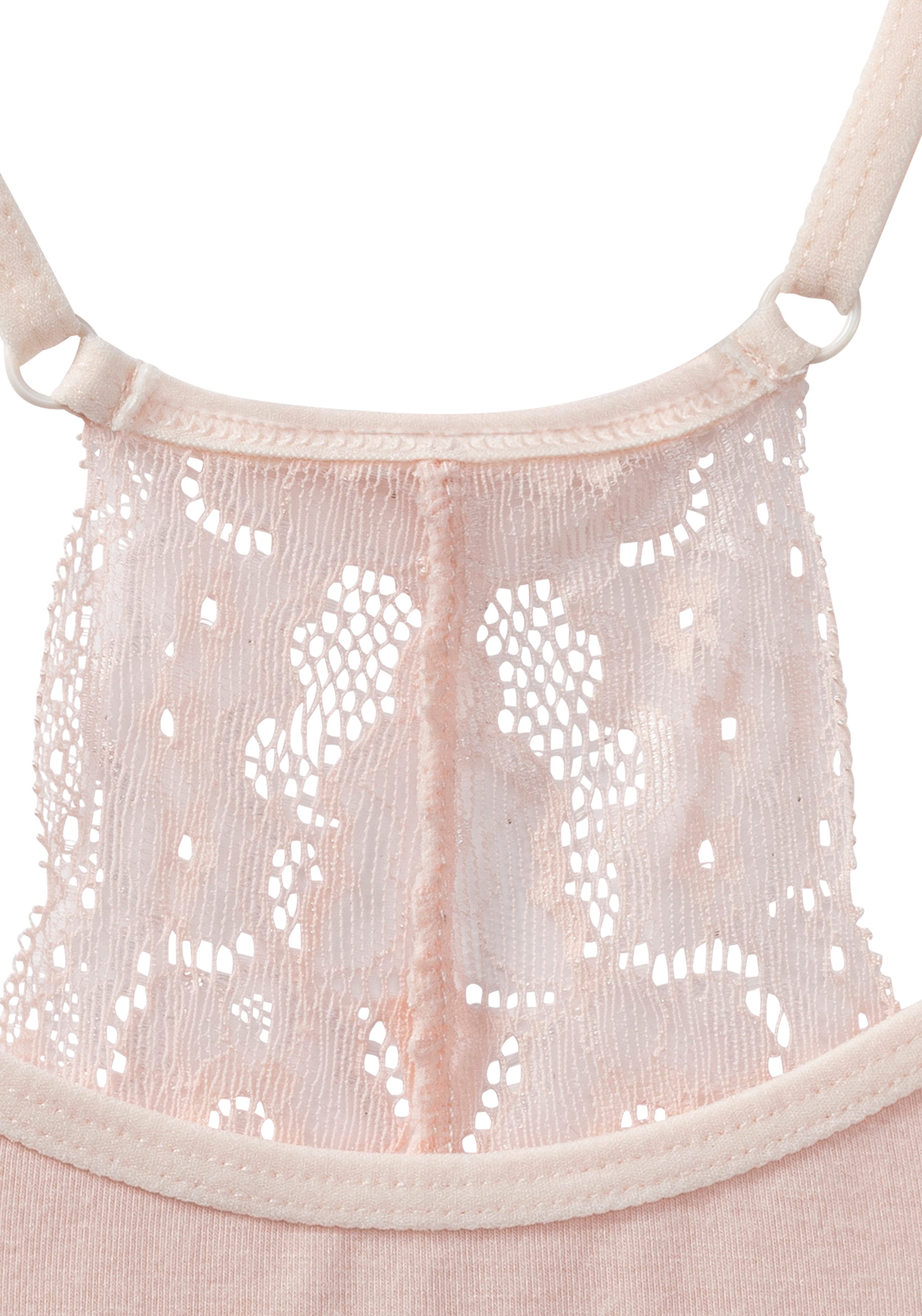 Buffalo Bustier Ringerug van mooie kant (set, 2-delig)