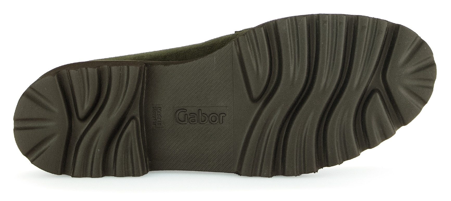 Gabor Loafers , slipper, lage schoen, instapschoen met gevlochten sierband