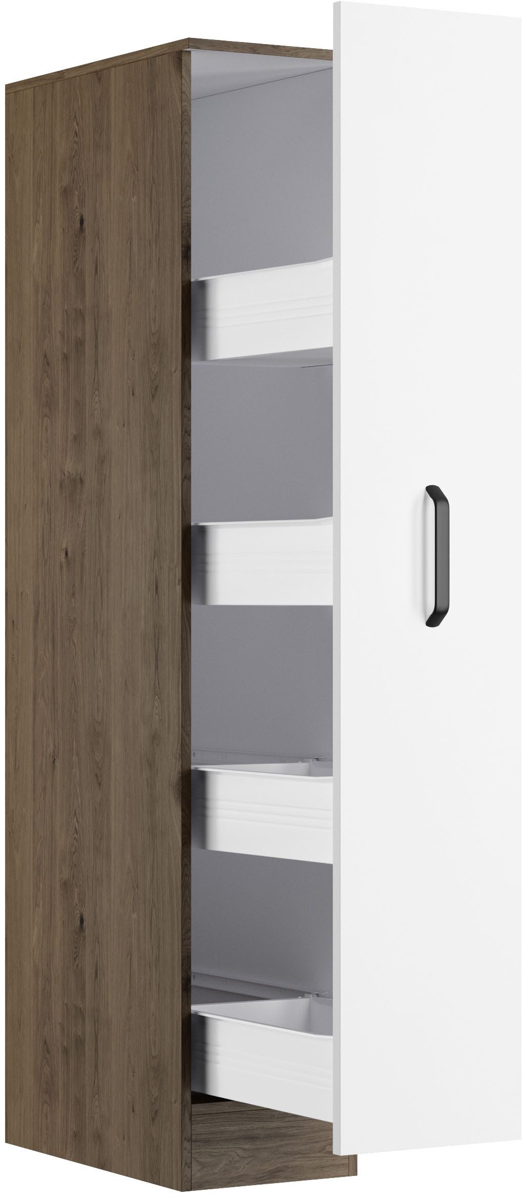 wiho Küchen Apothekerskast Elba, breedte/hoogte: 30/165 cm