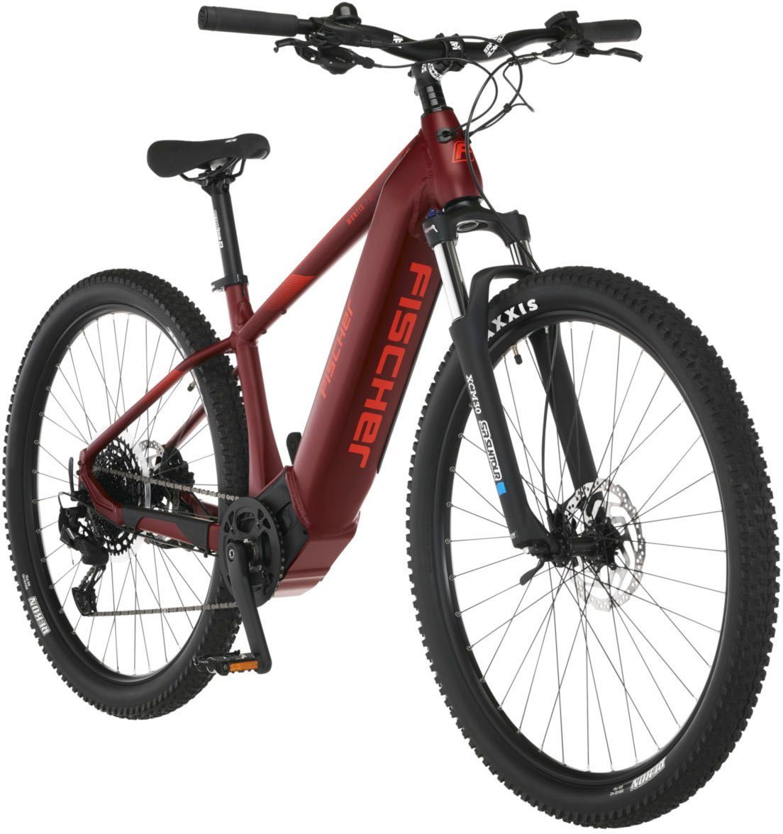 Fischer E-bike MONTIS 7.0I 630 Pedelec, elektrische fiets voor dames en heren, MTB