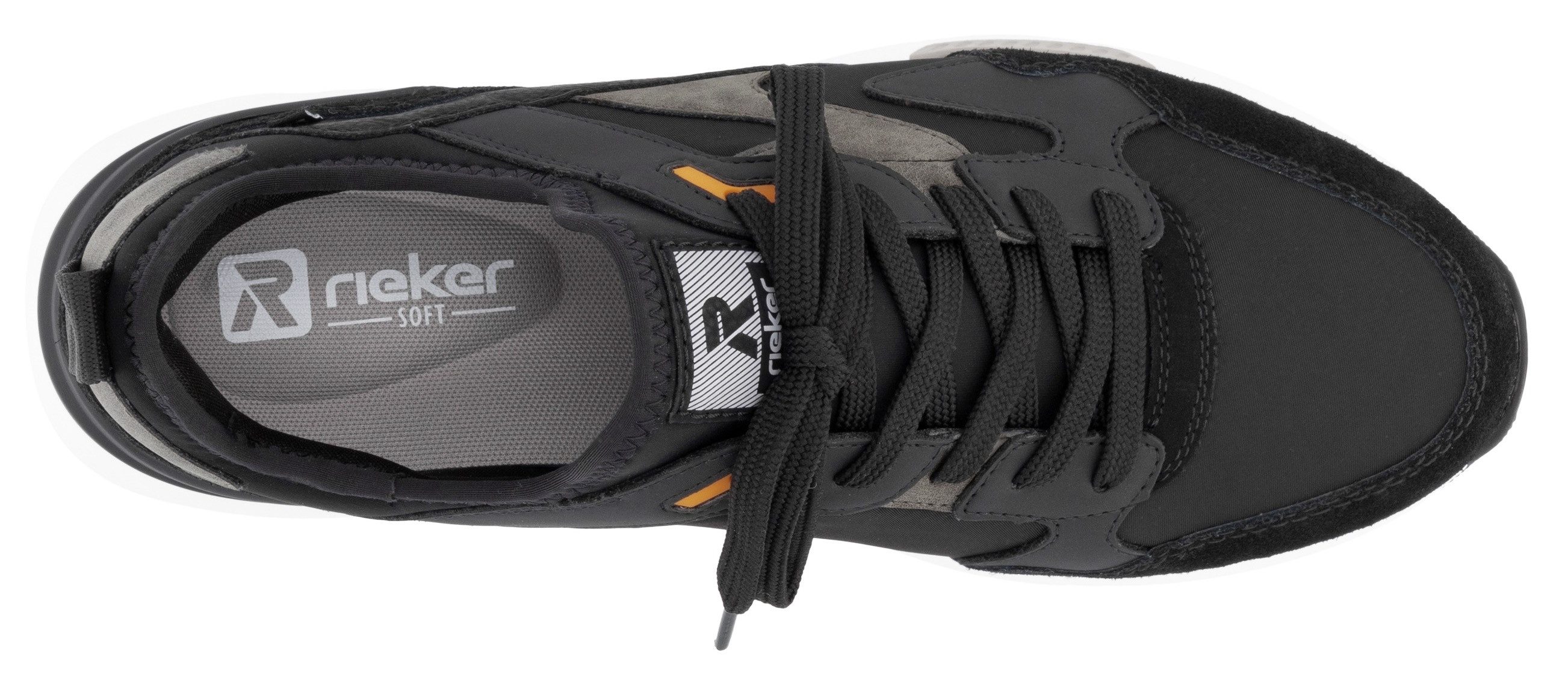 RIEKER Sport Slip-on sneakers , vrijetijdsschoen, lage schoen, instapschoen met elastische instap