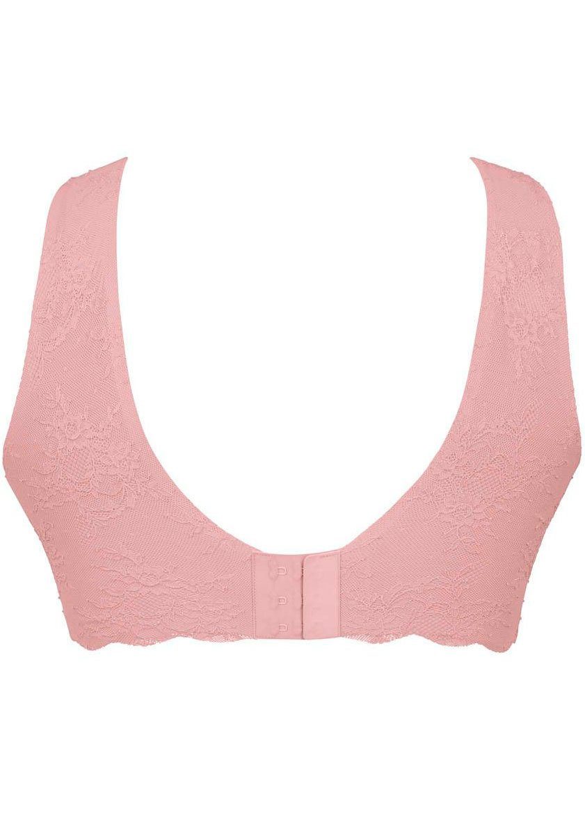 Anita Comfort Bralette Essentials Kant met voorgevormde cups Bloemige kant, uitneembare schuimcups, delicate zijden band (1-delig)