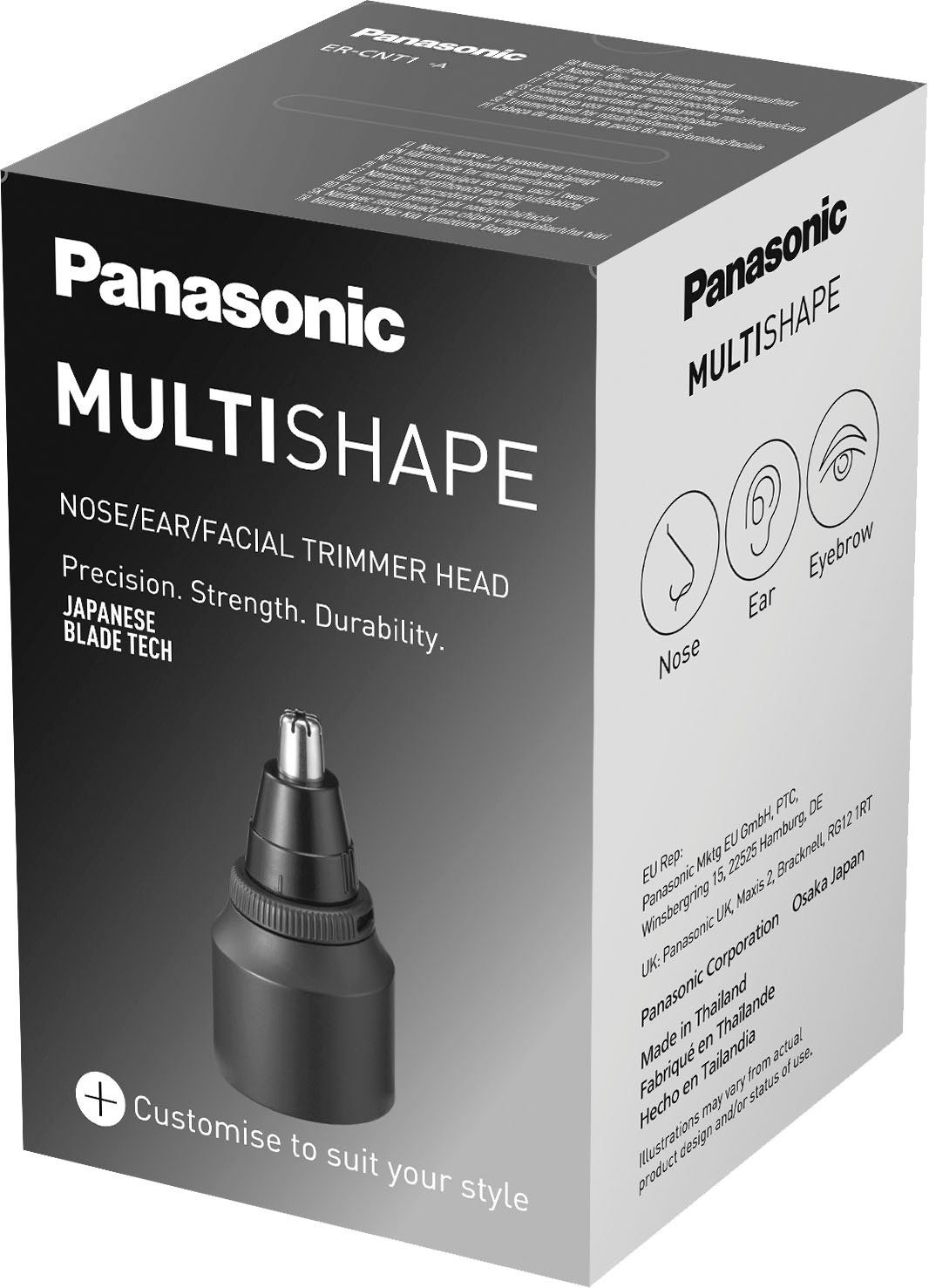 Panasonic Neus- en oorhaartrimopzet Multishape opzet neushaartrimmer