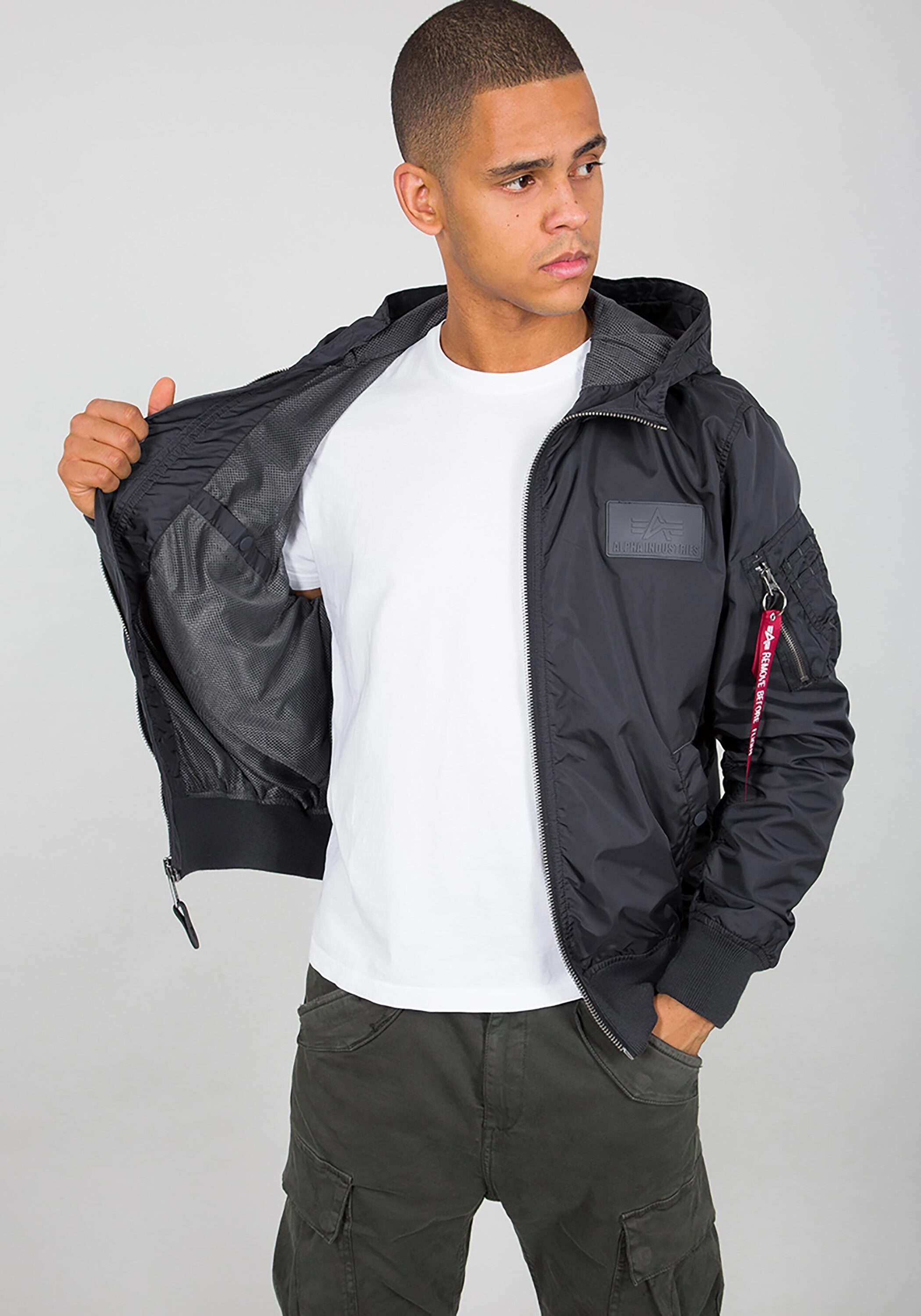 Alpha Industries Bomberjack Alpha Industries Men - Bomber Jackets MA-1 LW Hooded