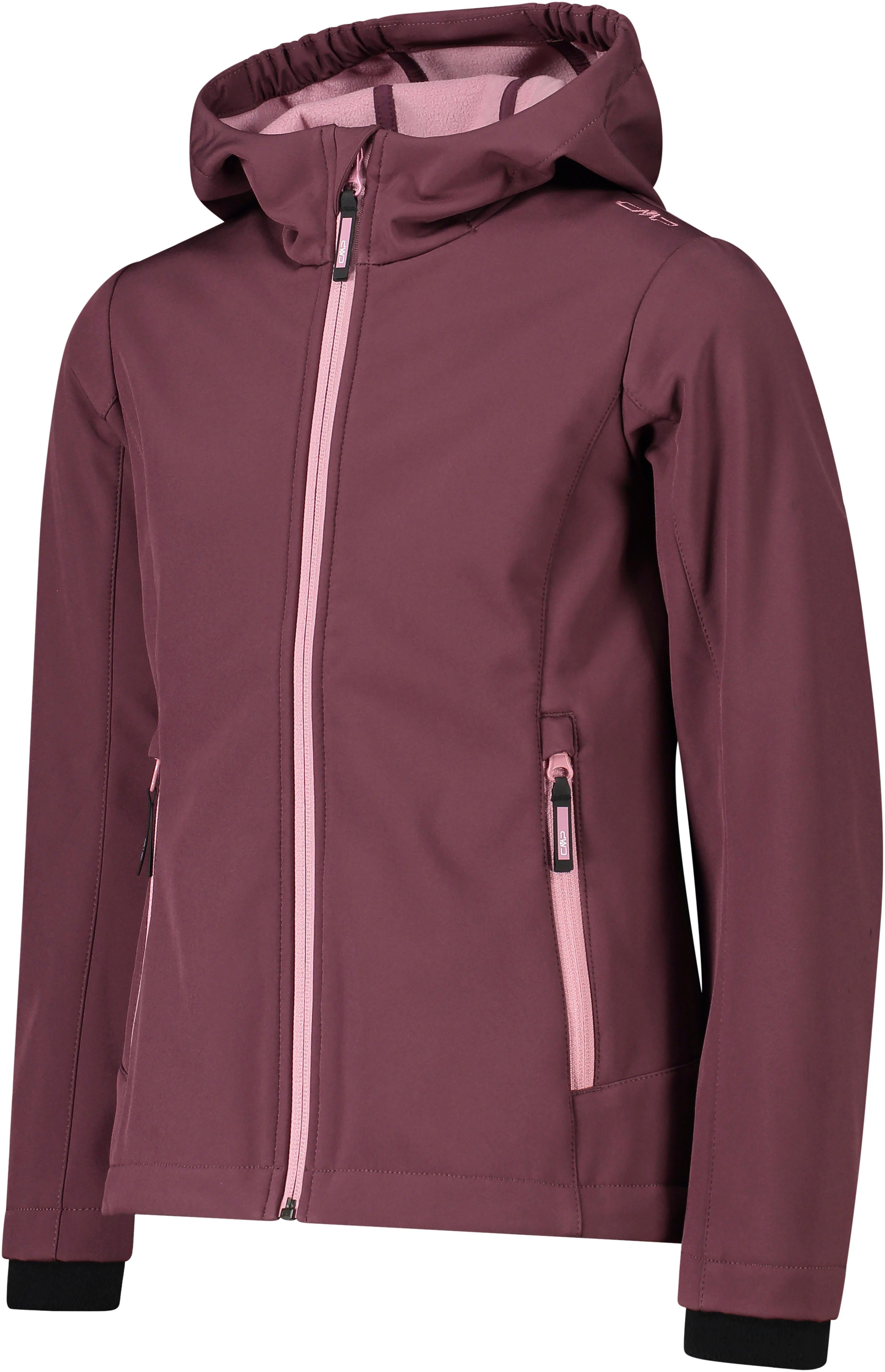 CMP Softshell-jack KID G JACKET FIX HOOD voor kinderen43405465 Ademend & waterafstotend & windafstotend & voor kinderen