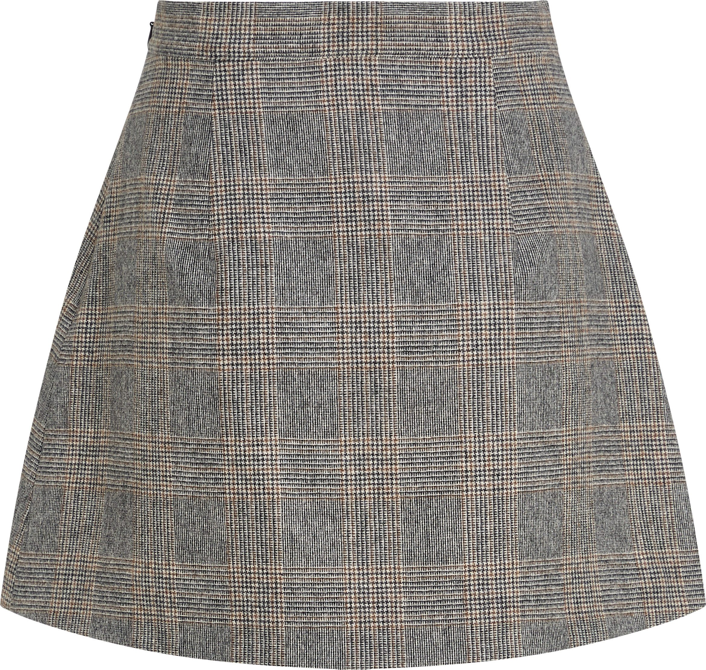 Tommy Hilfiger Rok in a-lijn WOOL MIX CHECK MINI SKIRT