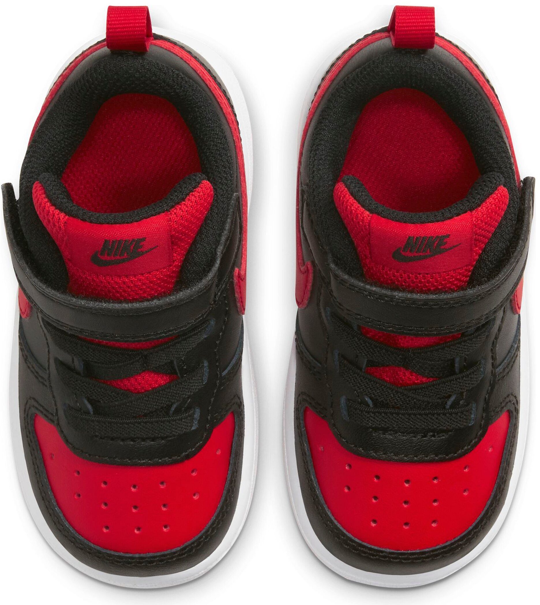 Nike Sportswear Sneakers COURT BOROUGH LOW 2 voor kinderen, met ontwerp geïnspireerd door de air force 1