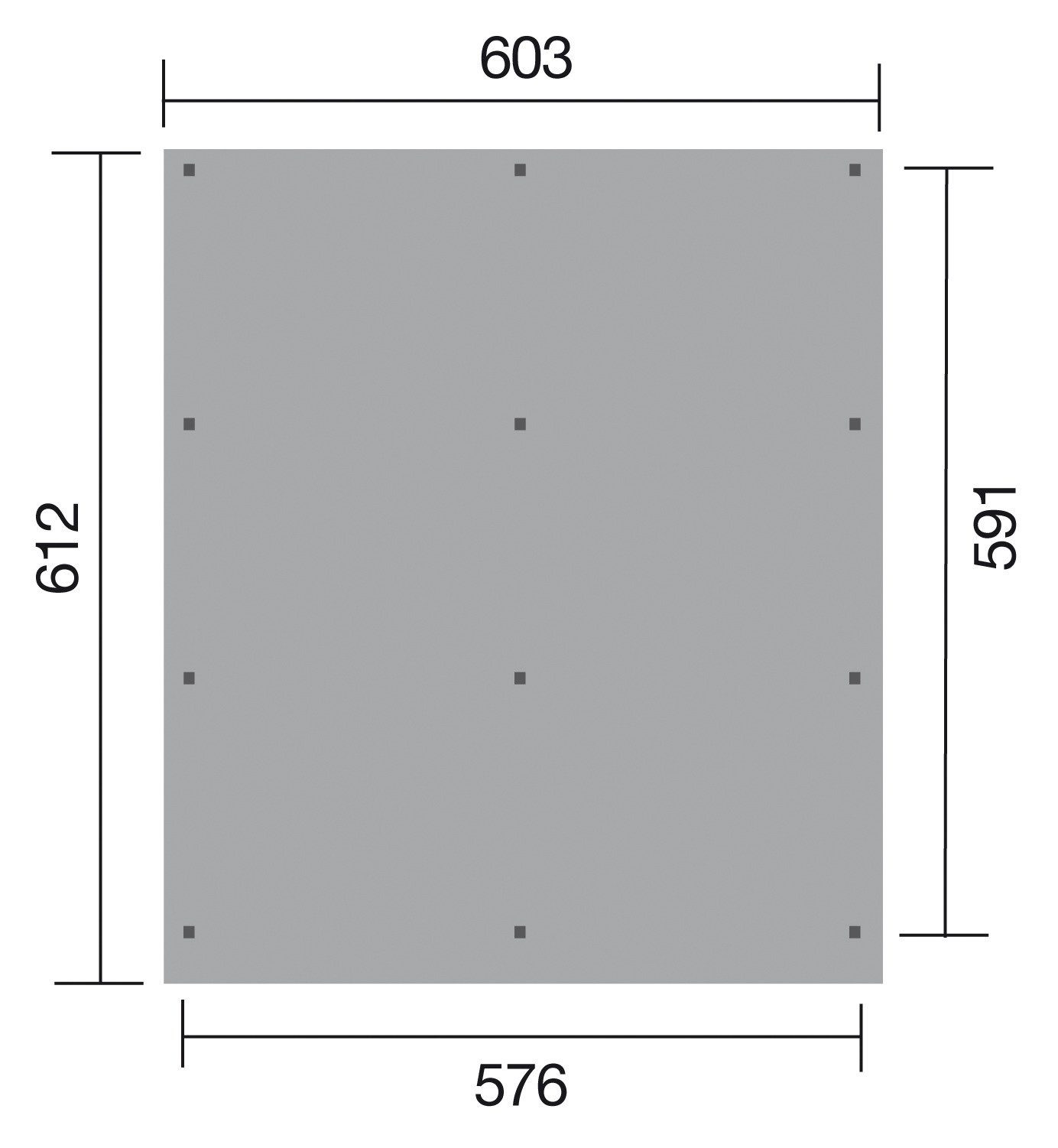 weka Dubbele carport Optima 2