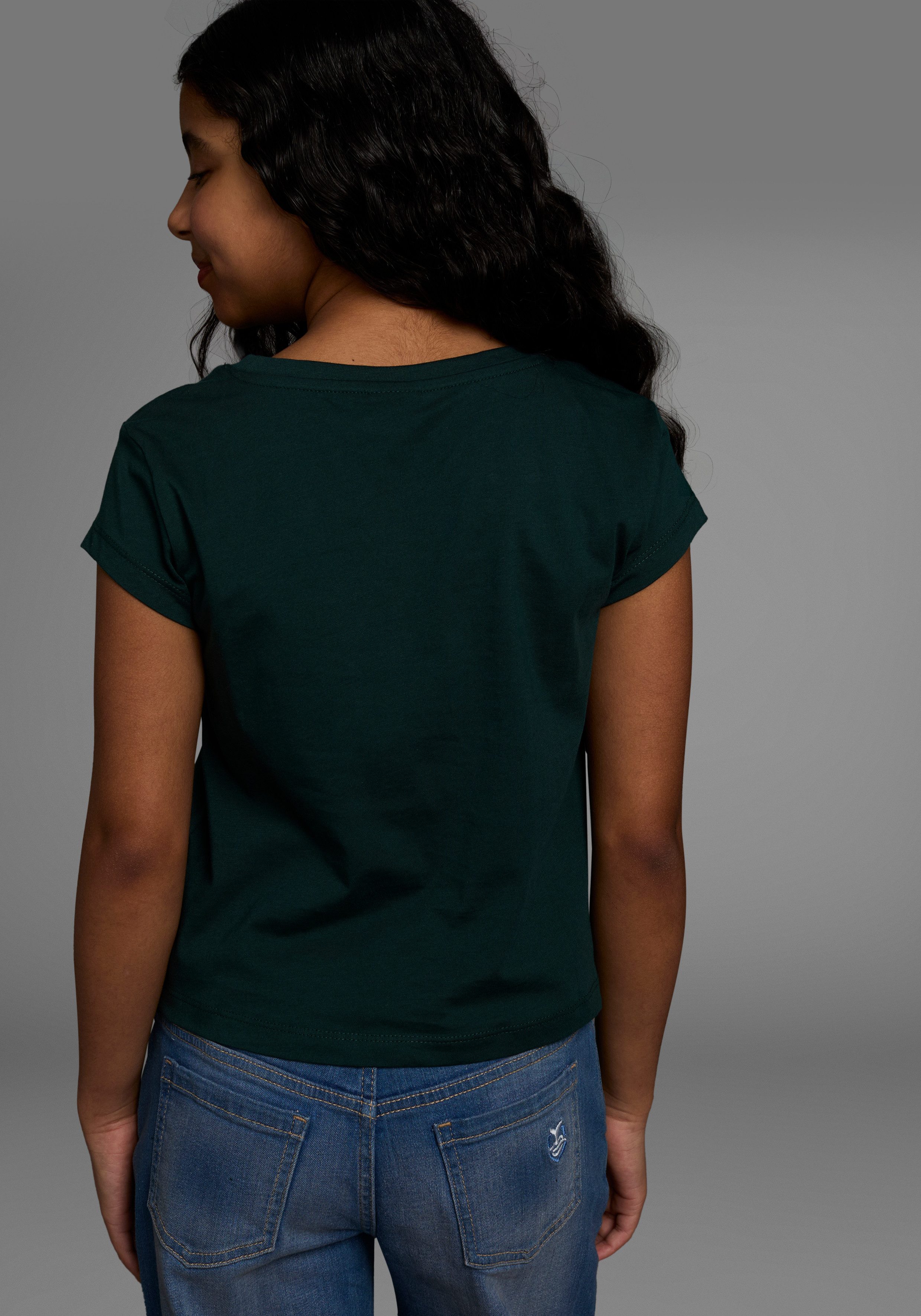 KIDSWORLD T-shirt New York - Print Korte mouwen, rechte pasvorm, met stijlvolle print