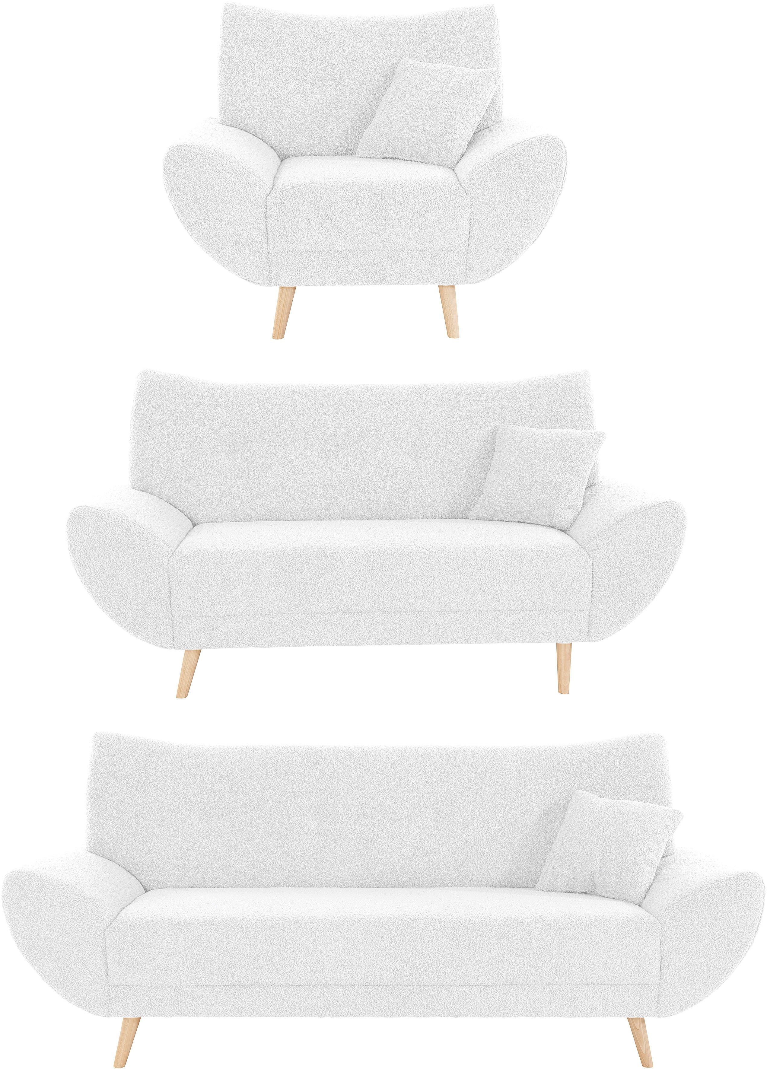 Home affaire Zithoek BASTA Comfortabele golfvering (3-delig)