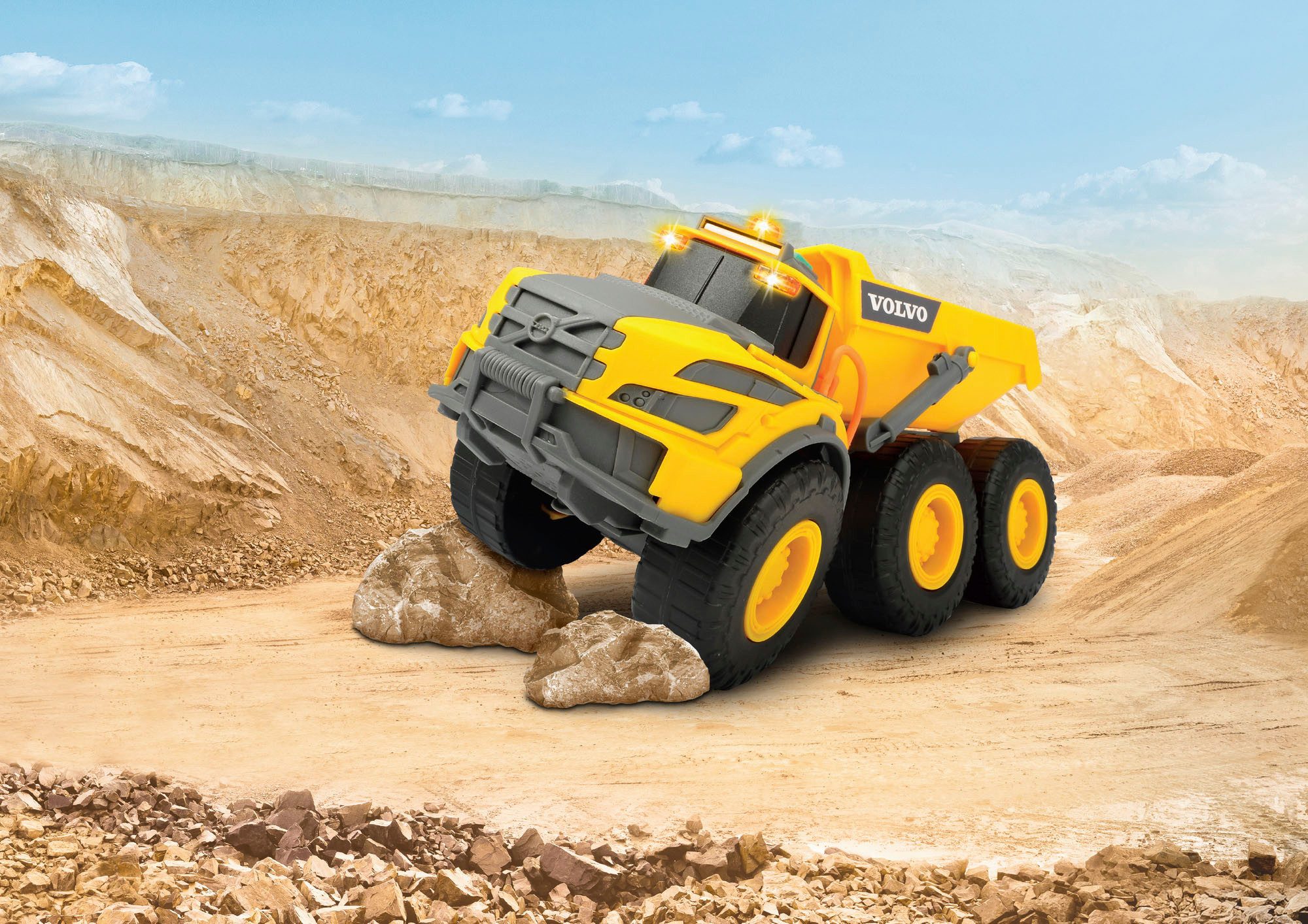 Dickie Toys Speelgoed-kiepwagen Volvo Articulated Hauler