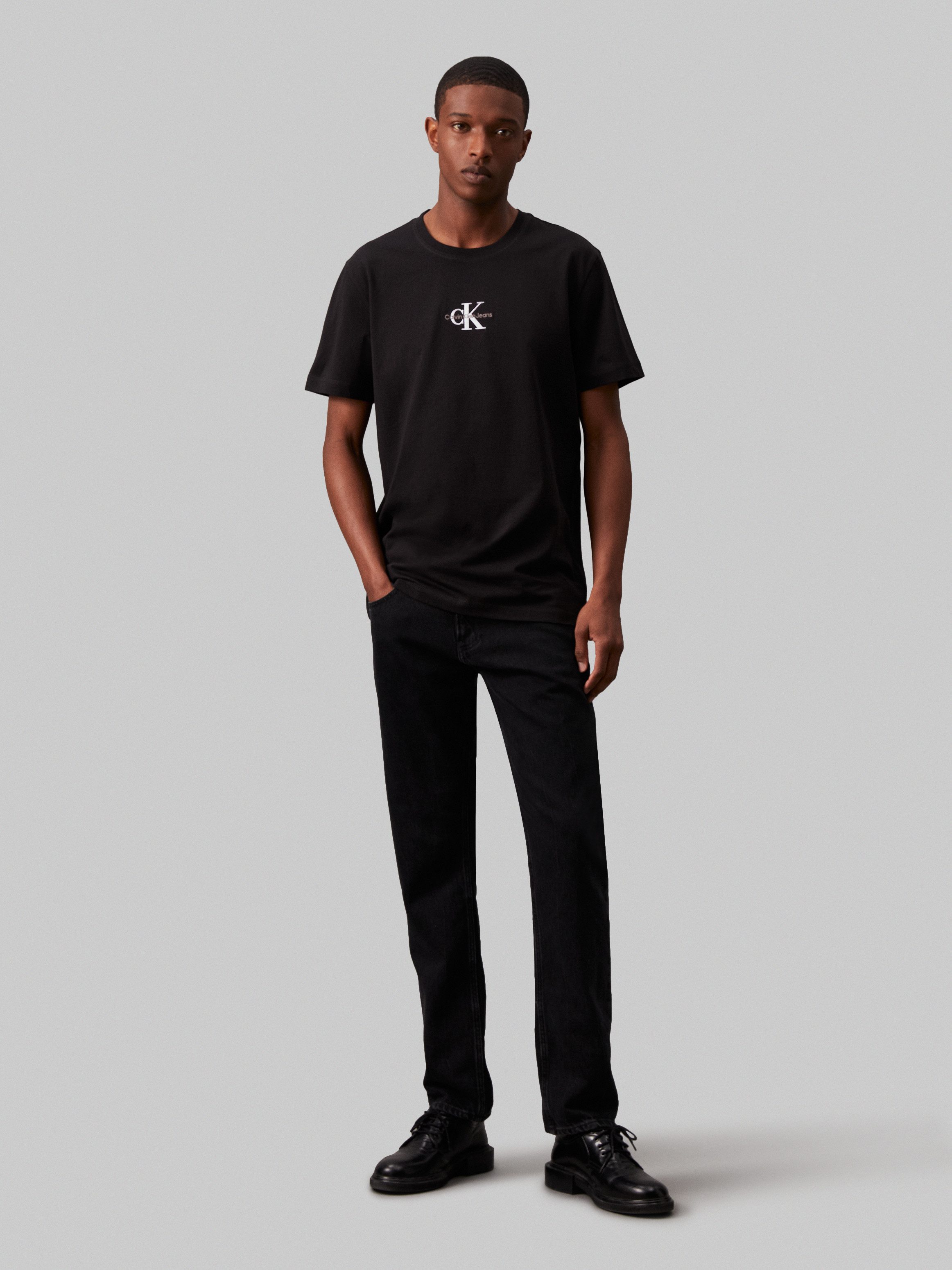 Calvin Klein T-shirt MONOLOGO TEE met een logo-opschrift