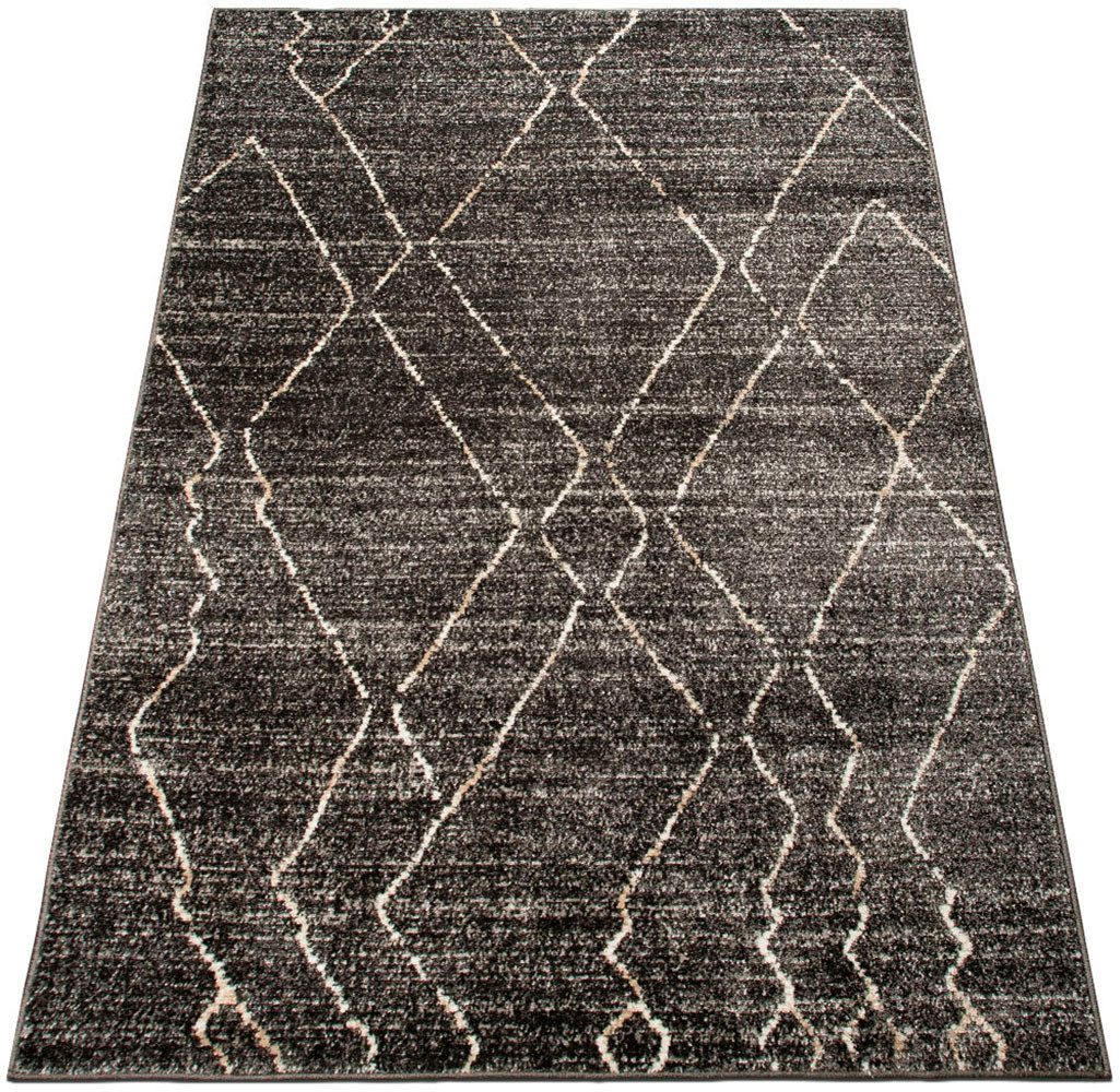 my home Vloerkleed Smilla met bijzonder zachte pool, kortpolig, moderne berber-look, boho