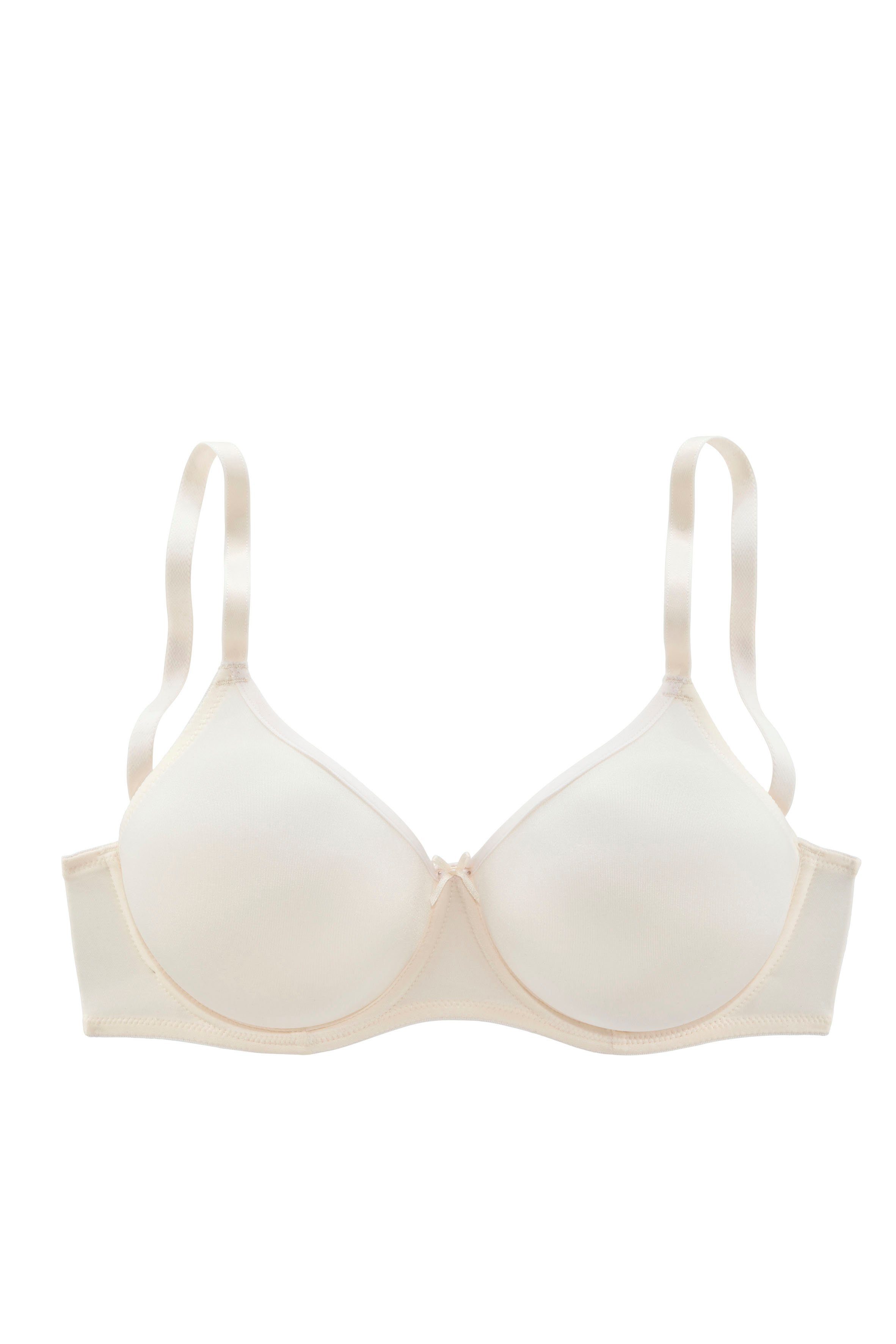 Nuance Minimizer-bh met beugel en naadloze cups van glanzend materiaal, basic