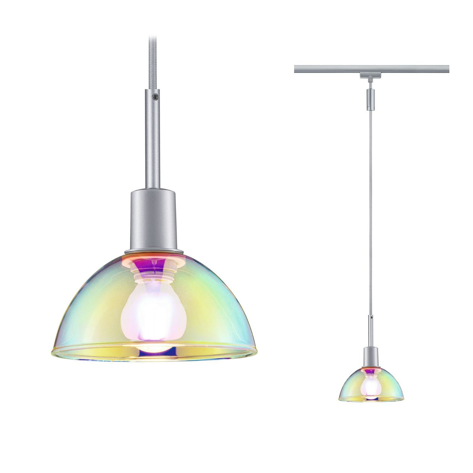 Paulmann Railsysteem-lampen URail Hanglamp Sarrasani E14 max. 20W dimbaar 230V, Dichroic