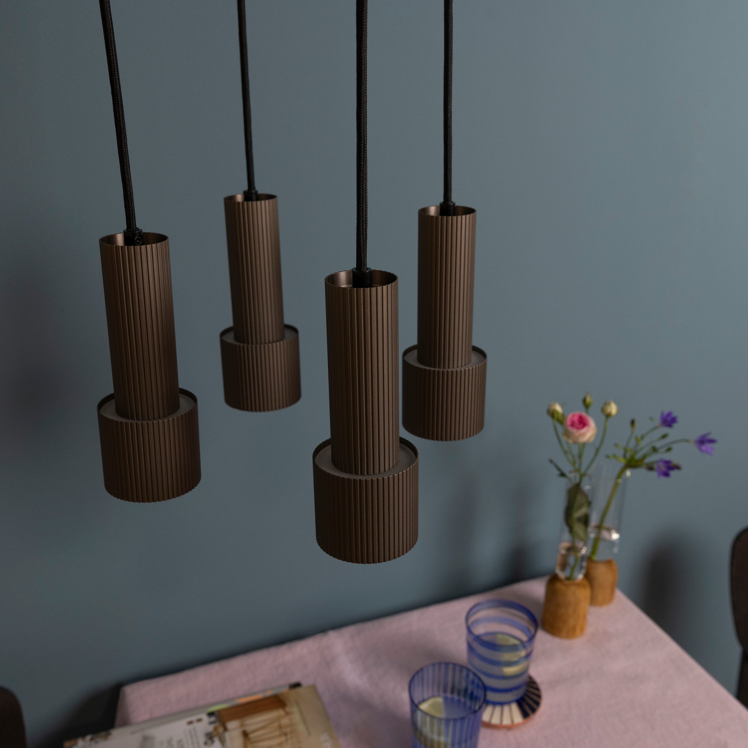 Brilliant Leuchten Hanglamp Cadiz
